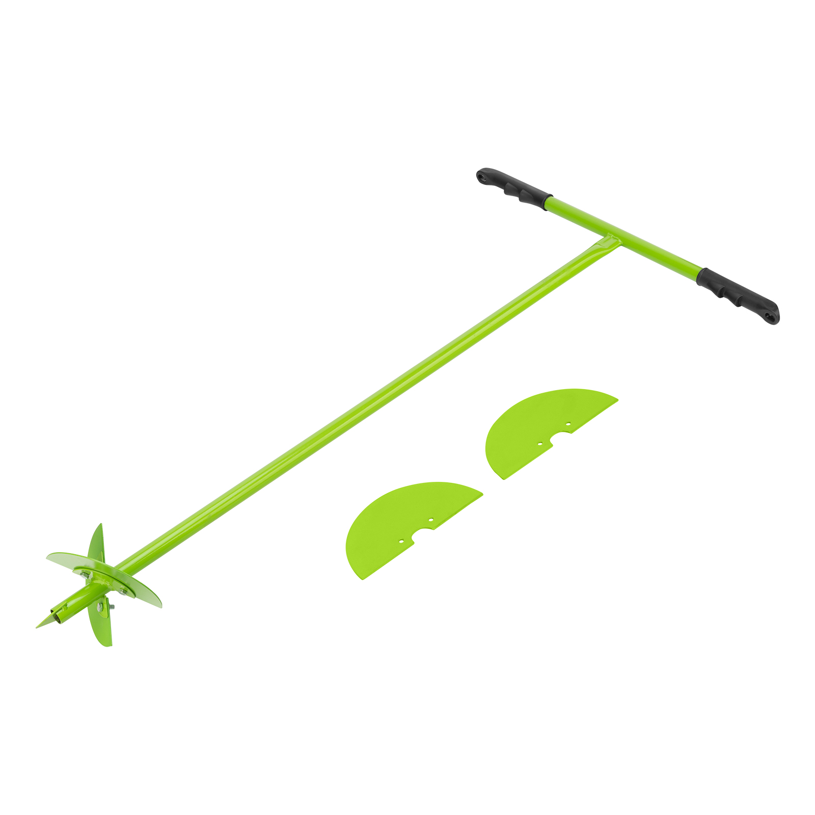 Бур лопастной со сменными ножами, 1000 мм, диаметр 150 мм, 200 мм, Сибртех