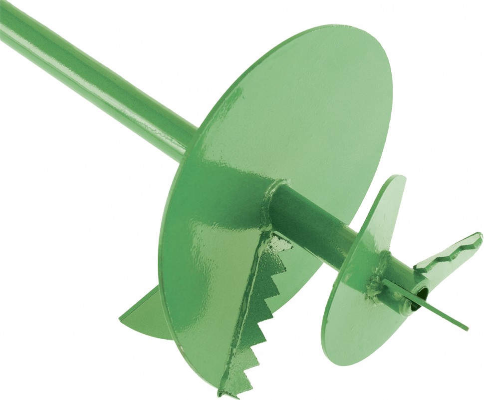 Бур садовый шнековый, 1085 мм, диаметр 400 мм, Сибртех