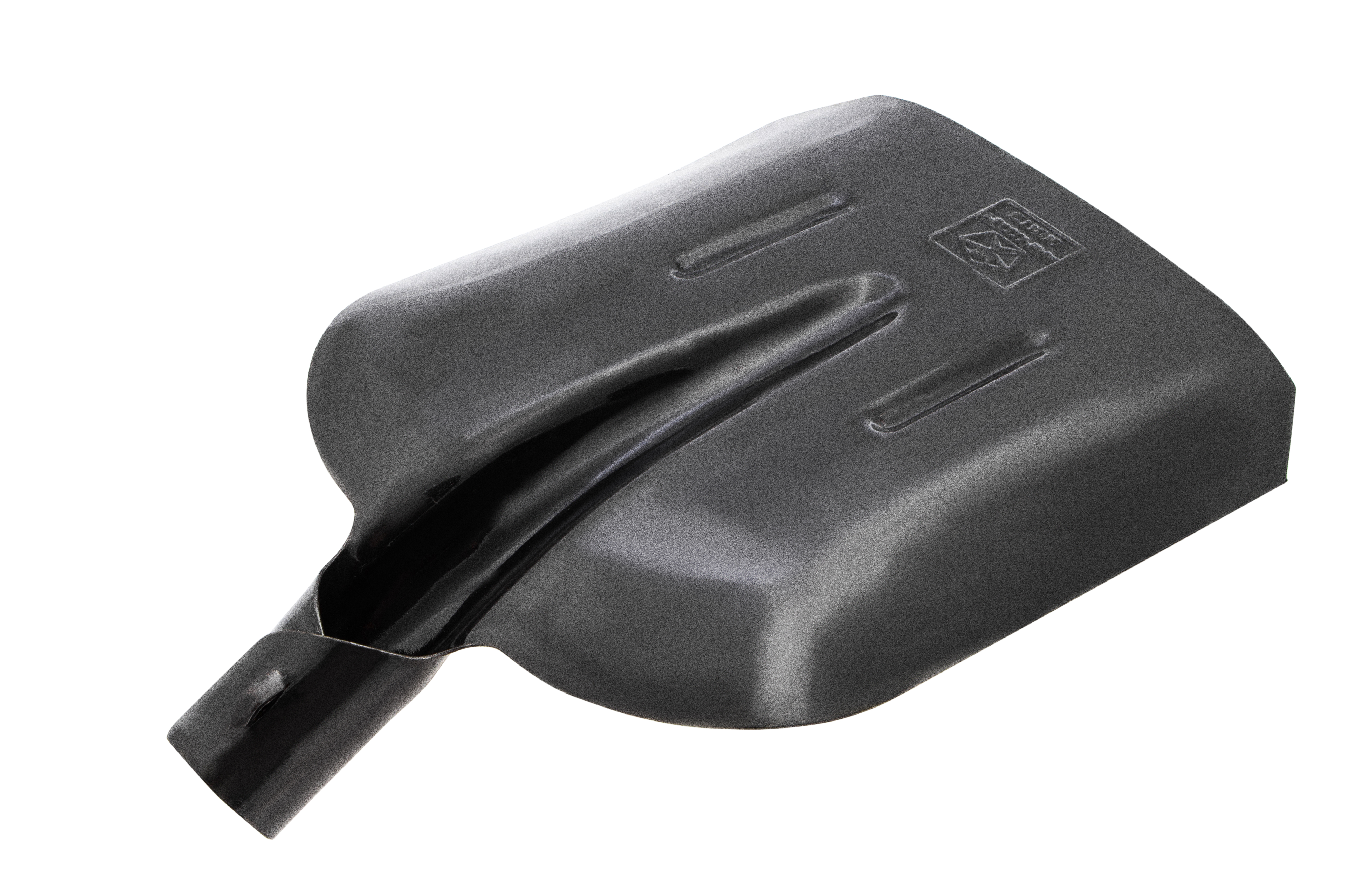 Лопата совковая, 235х285 мм, ребра жесткости, без черенка, Сибртех