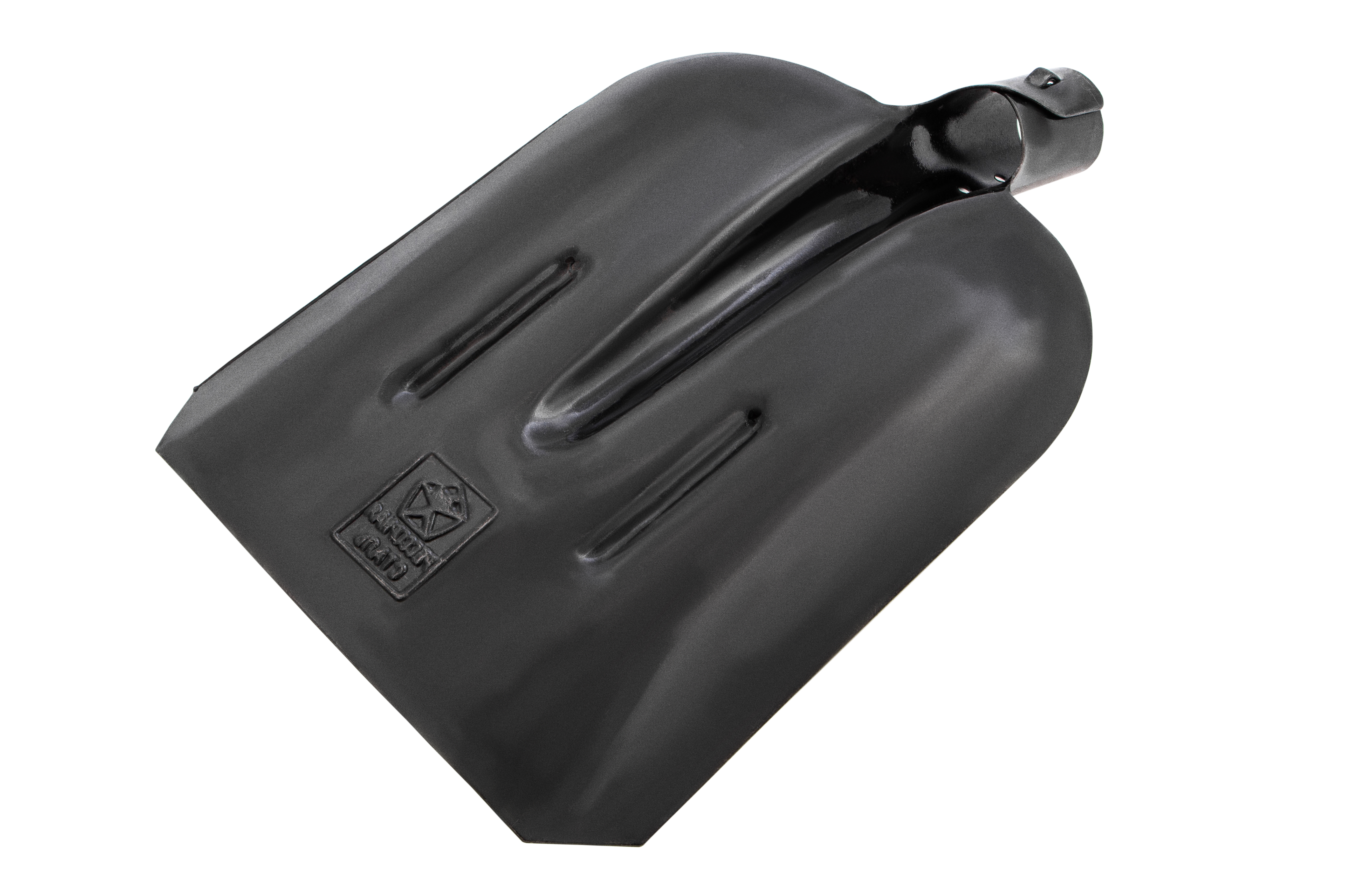 Лопата совковая, 235х285 мм, ребра жесткости, без черенка, Сибртех