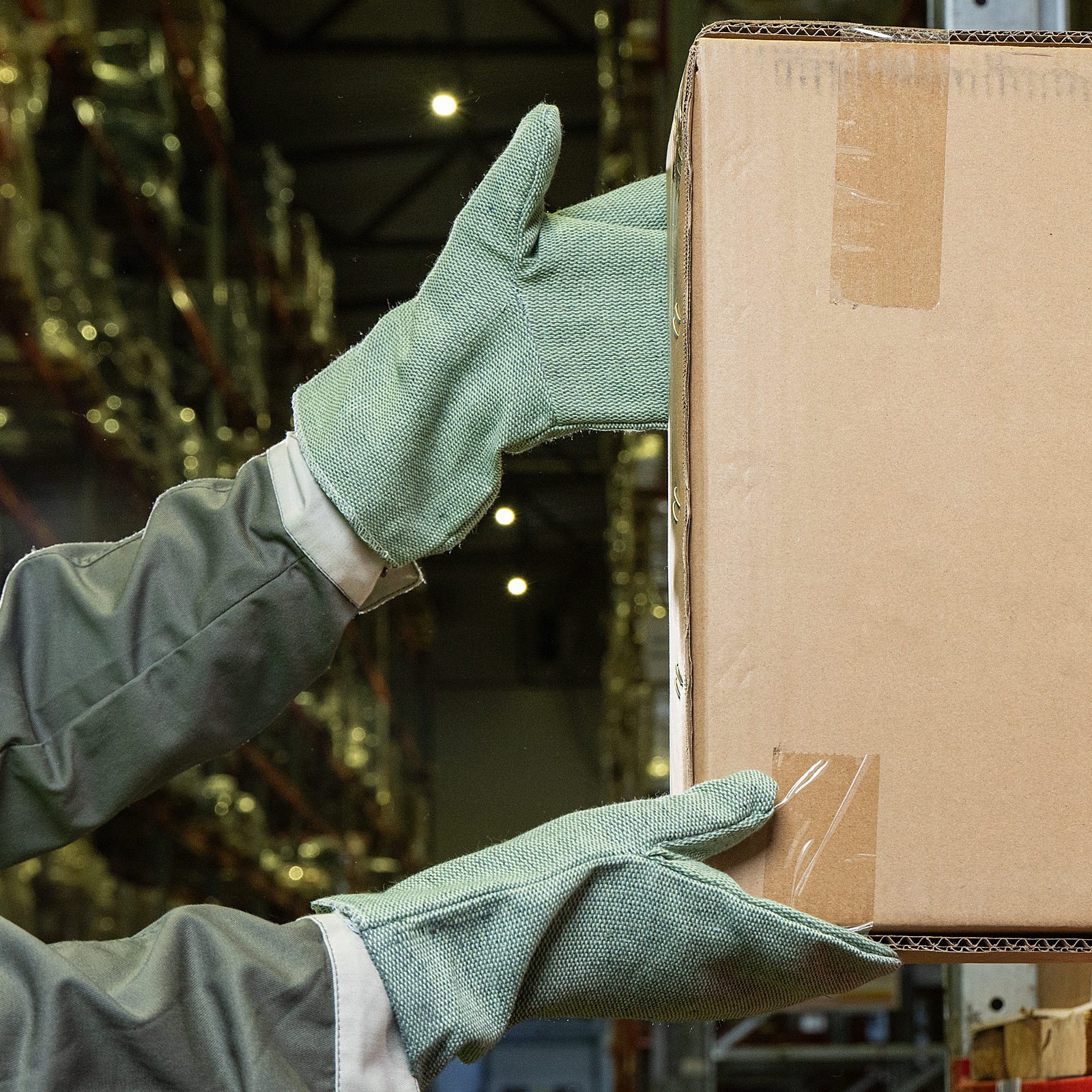 Рукавицы брезентовые водоотталкивающие, 1 размер Сибртех