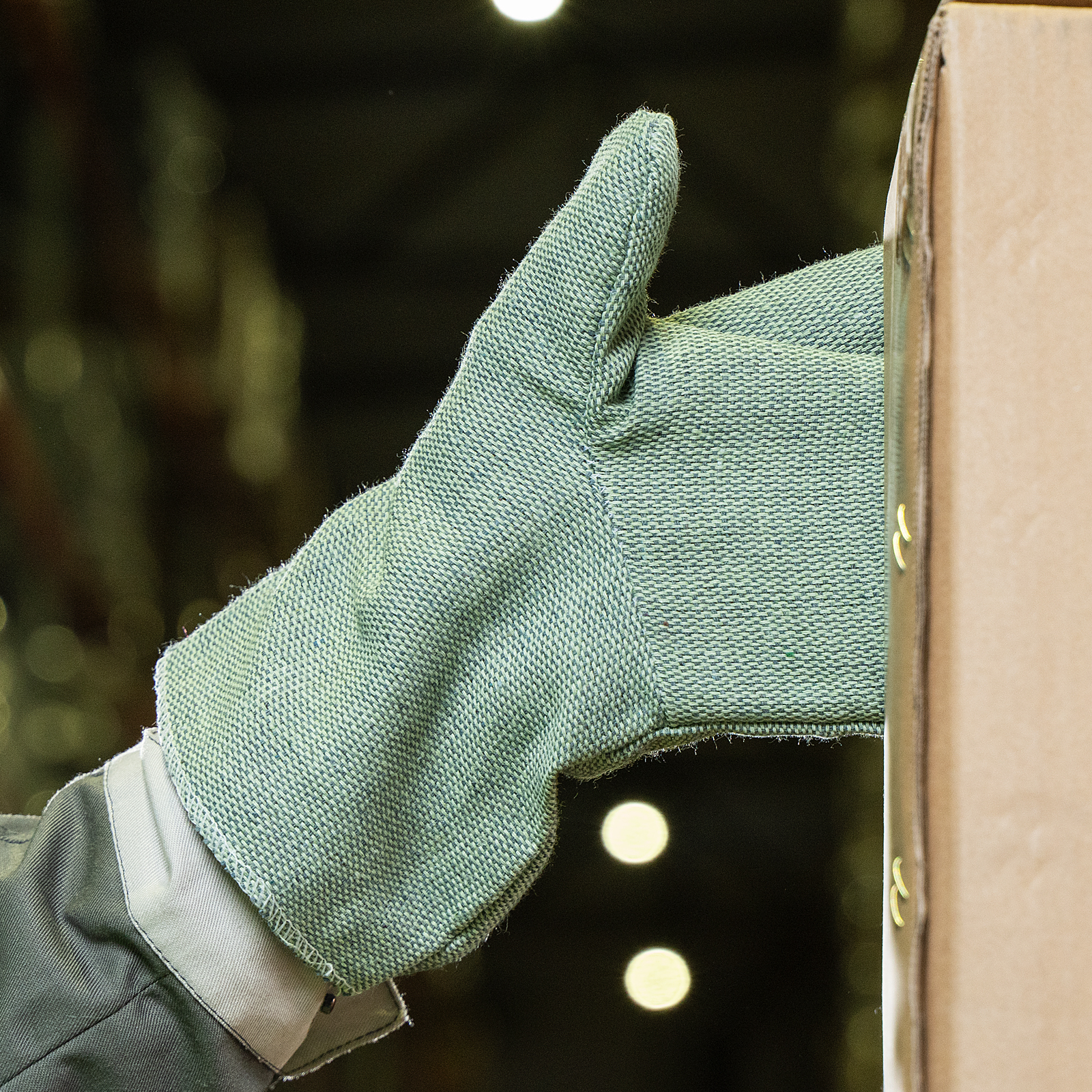 Рукавицы брезентовые водоотталкивающие, 1 размер Сибртех