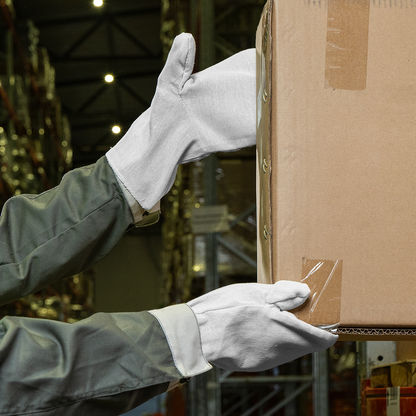 Рукавицы х/б двунитка, наладон двунитка, 1 размер Сибртех