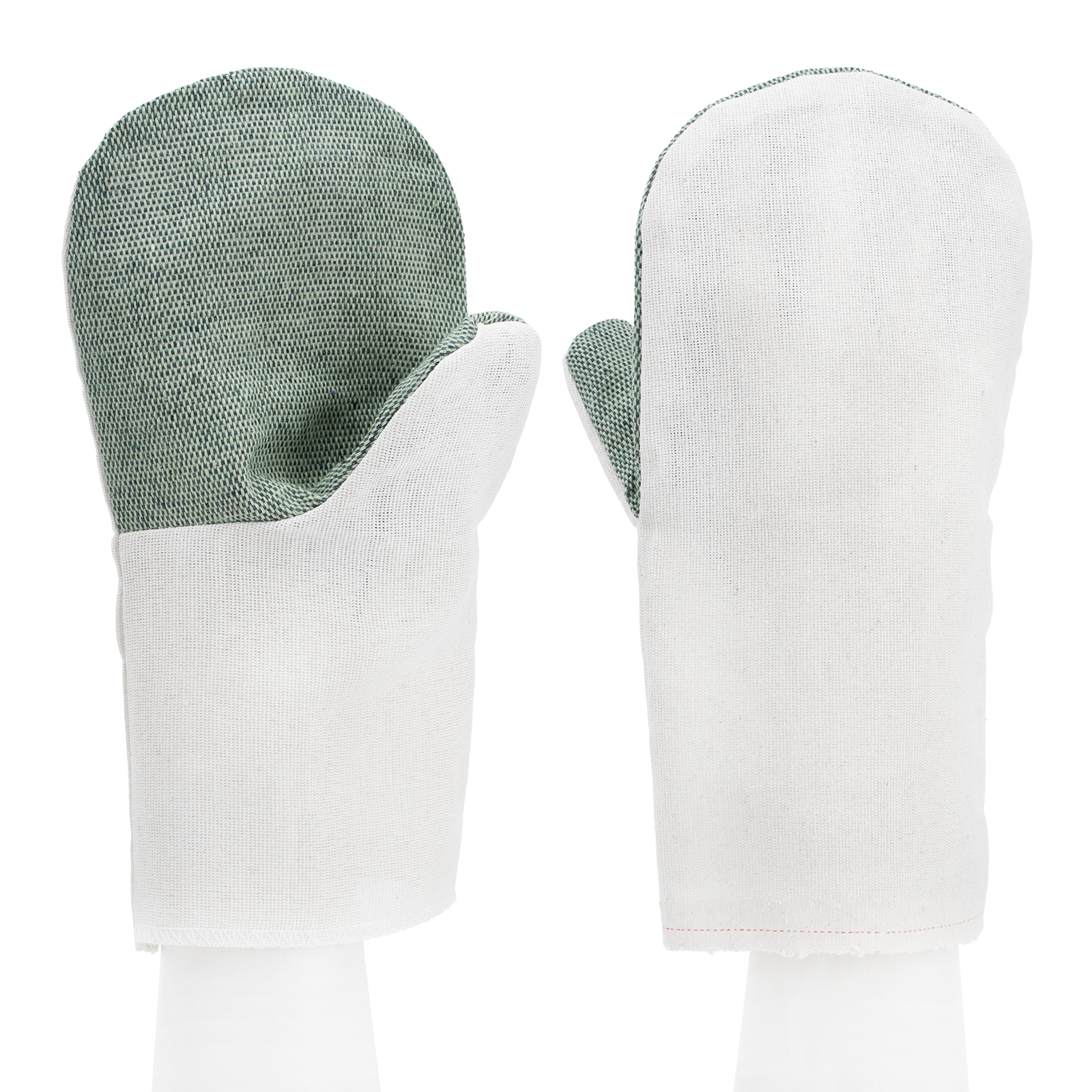 Рукавицы х/б с брезентовым наладонником, 2 размер Сибртех