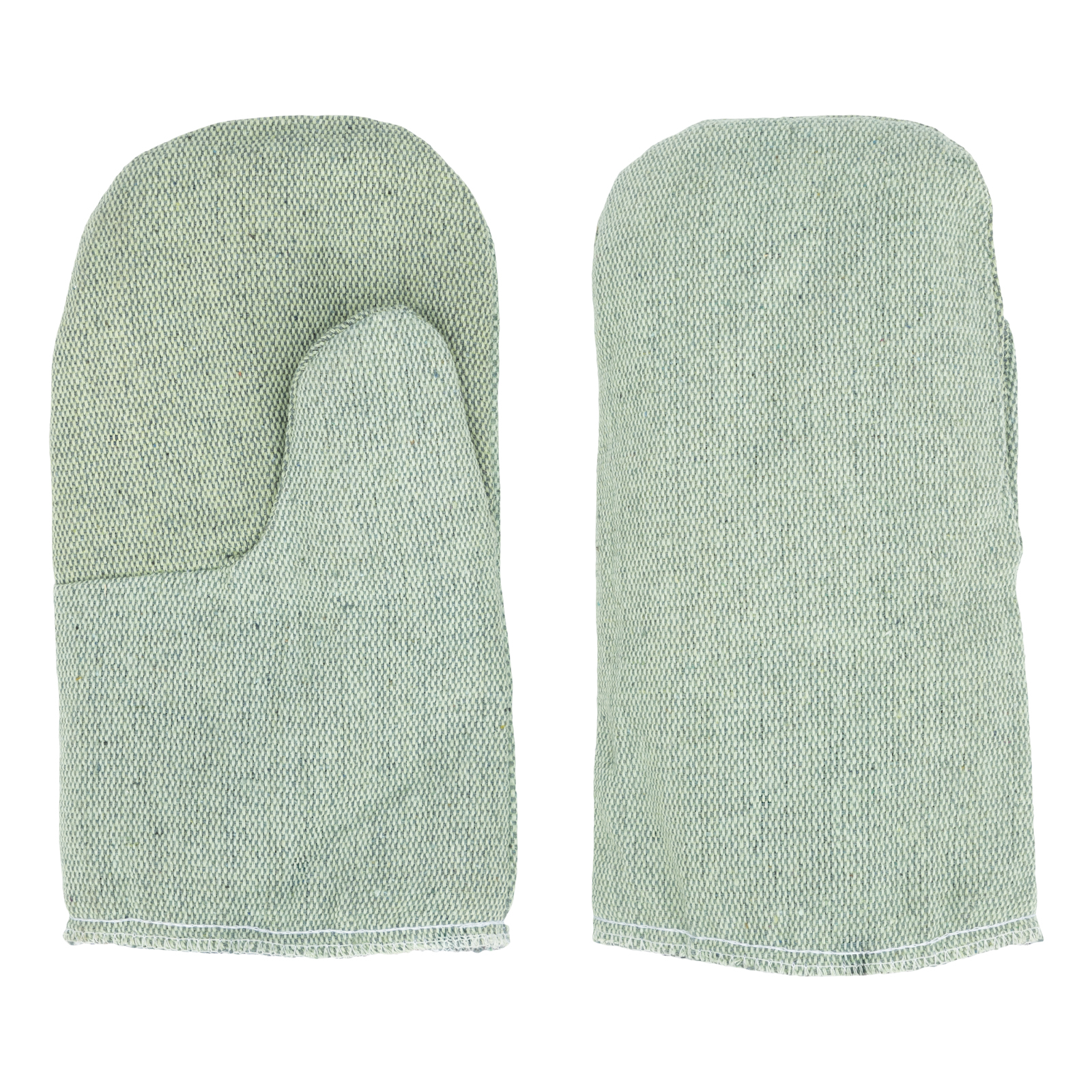 Рукавицы утепленные, брезентовые, огнеупорные, ватин, 2 размер Сибртех