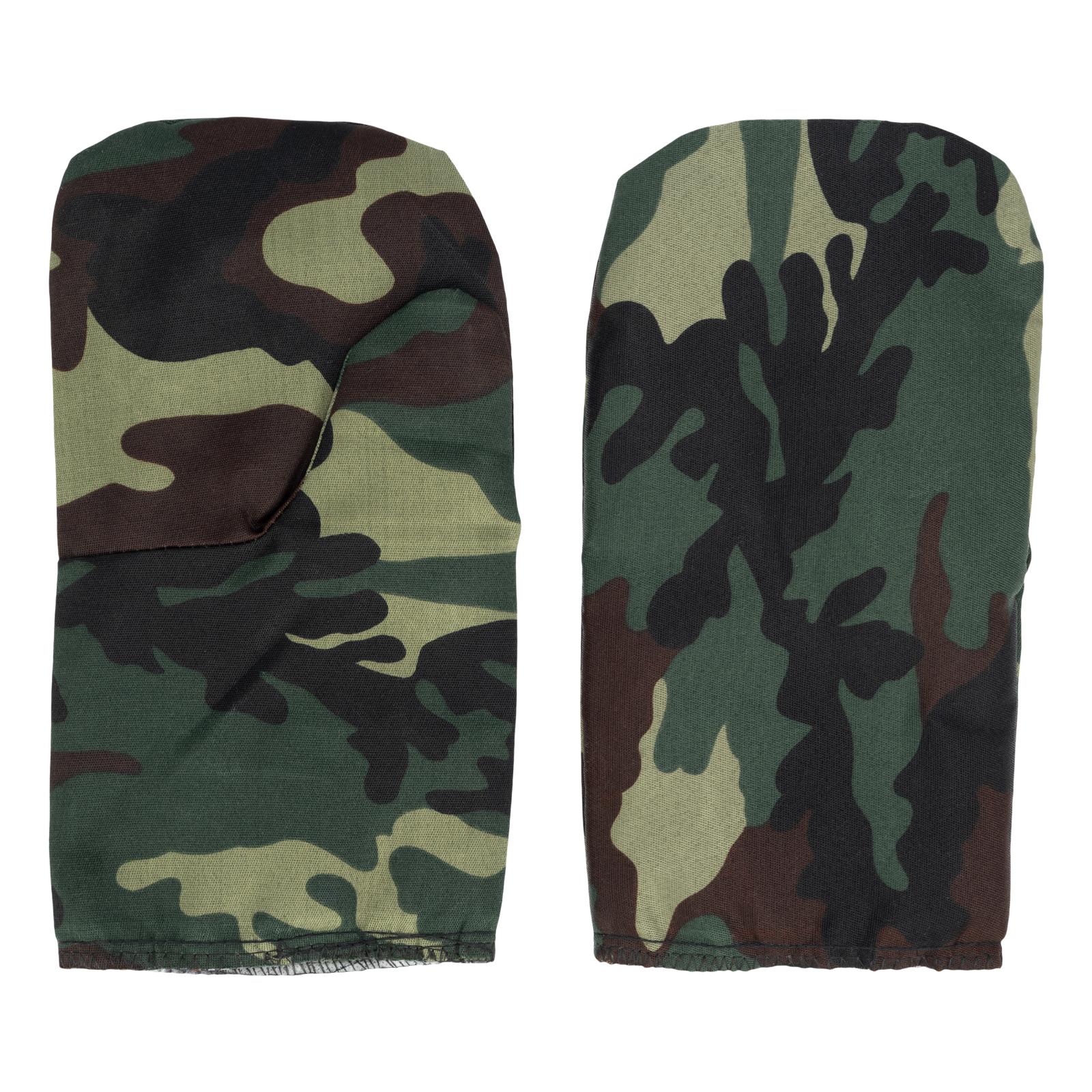 Рукавицы зимние, защита от пониж температур и мех воздействий, утеплитель ватин, камуфляж Сибртех