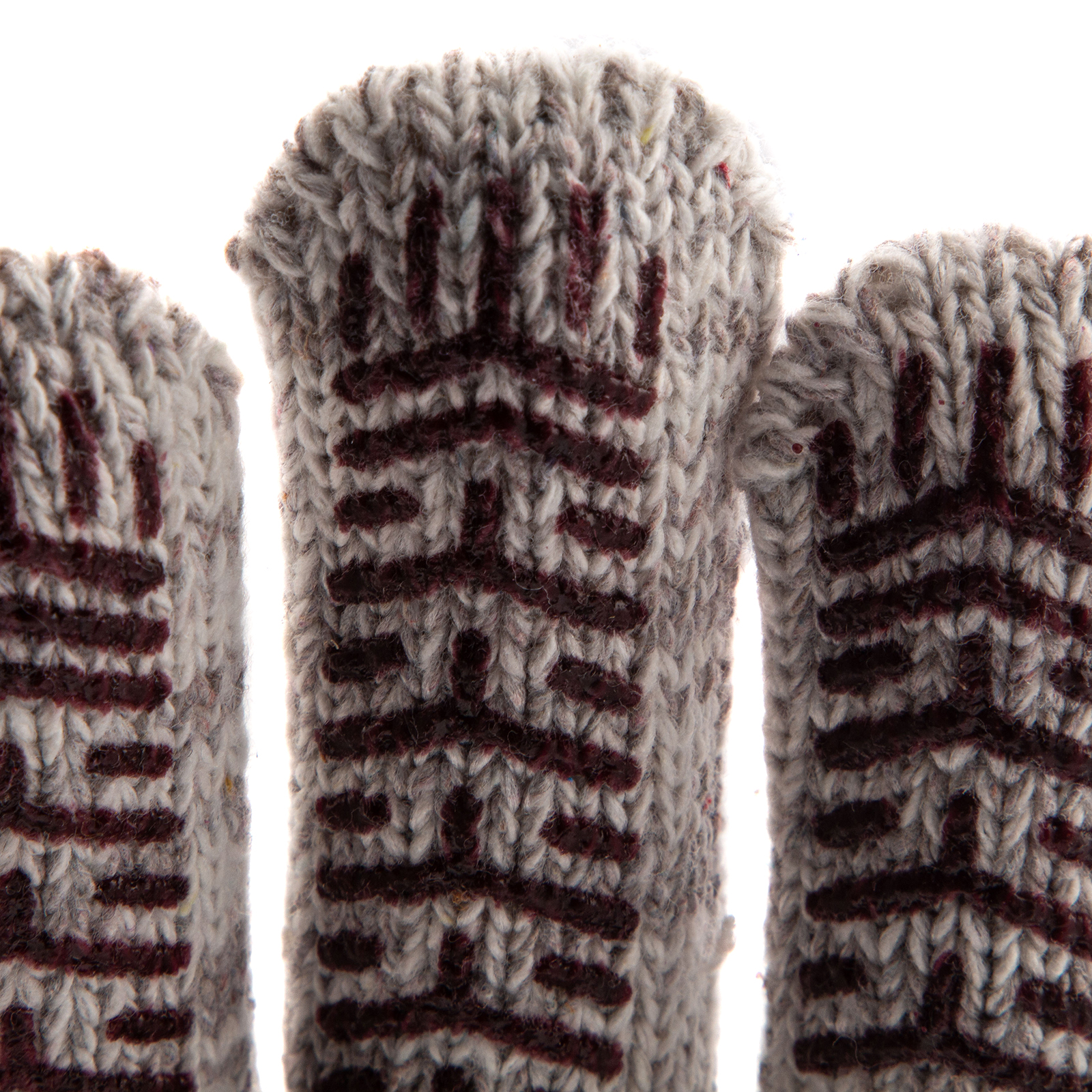 Перчатки трикотажные усиленные, гелевое ПВХ-покрытие, 7 класс, бело-серый меланж Сибртех