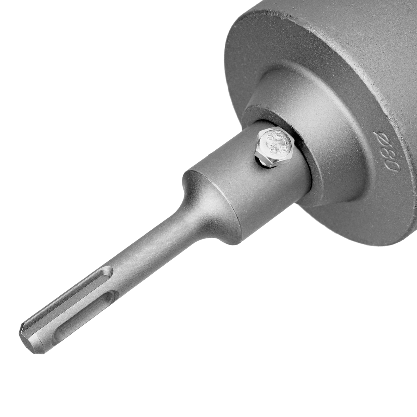 Коронка по бетону в сборе, М22 х 80 мм, SDS Plus Сибртех