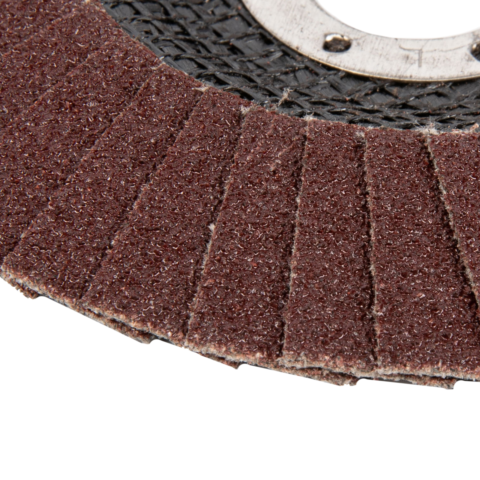 Круг лепестковый торцевой, конический, Р 80, 125 х 22.2 мм Сибртех