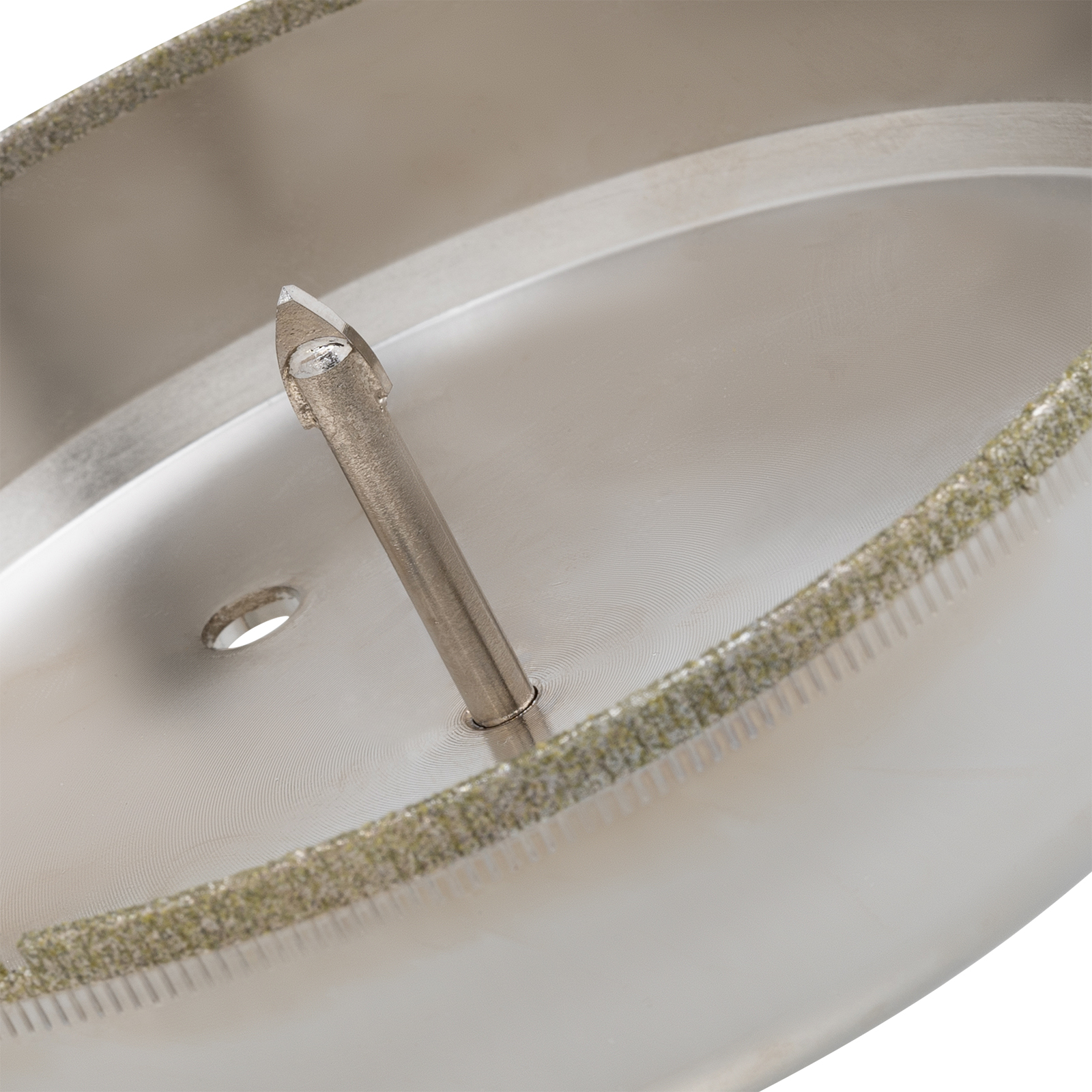 Сверло по керамической плитке и стеклу, 130 х 55 мм, шестигранный хвостовик, с центрующим сверлом Сибртех