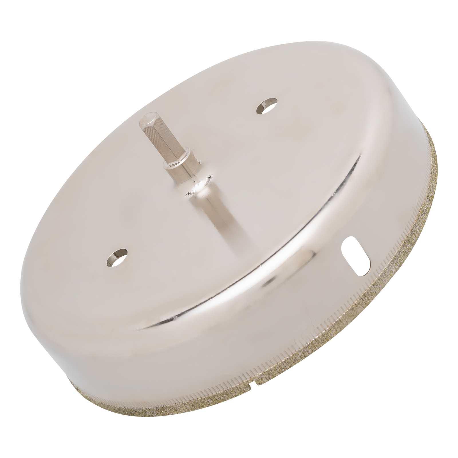 Сверло по керамической плитке и стеклу, 130 х 55 мм, шестигранный хвостовик, с центрующим сверлом Сибртех