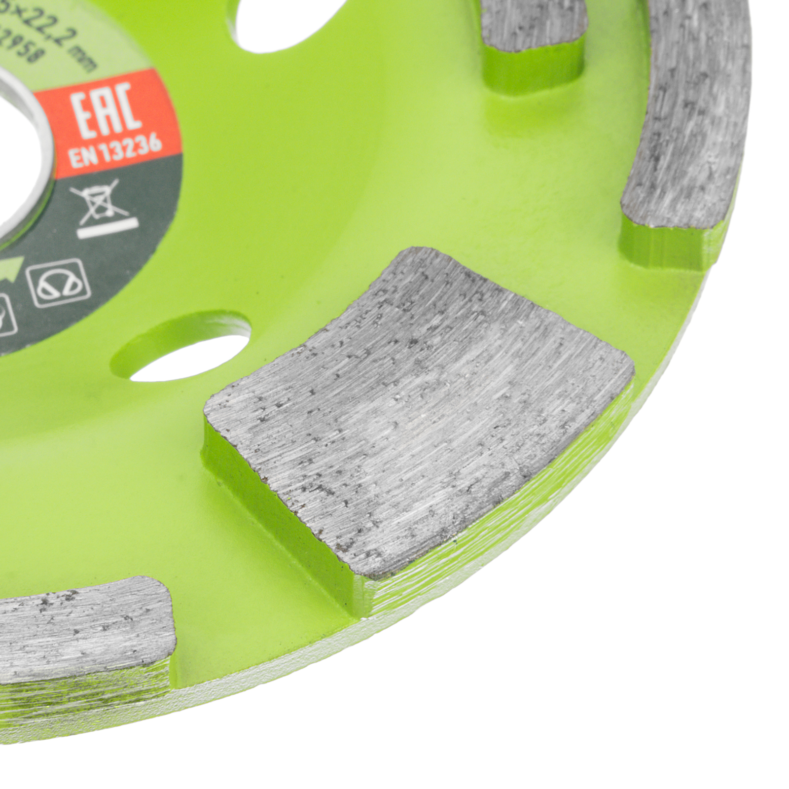 Чашка алмазная зачистная 125 мм, комбинированная Сибртех