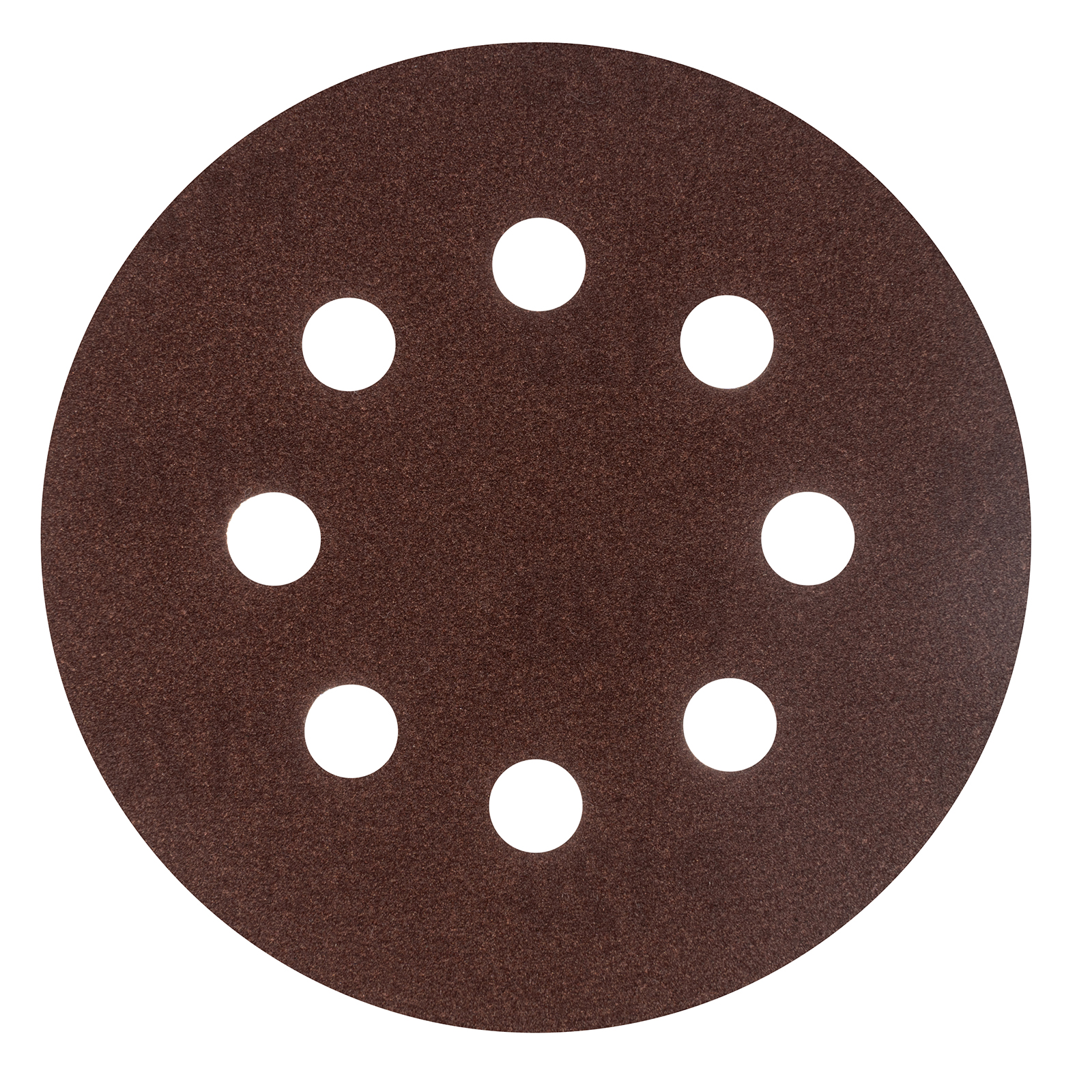 Круг абразивный на ворсовой подложке под "липучку", перфорированный, P 120, 125 мм, 5 шт Сибртех