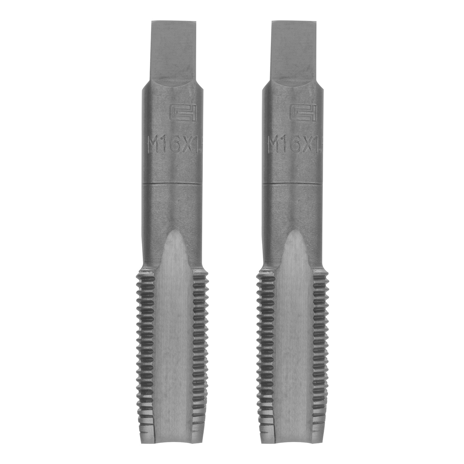 Метчик ручной М16 х 1.5 мм, комплект из 2 шт Сибртех