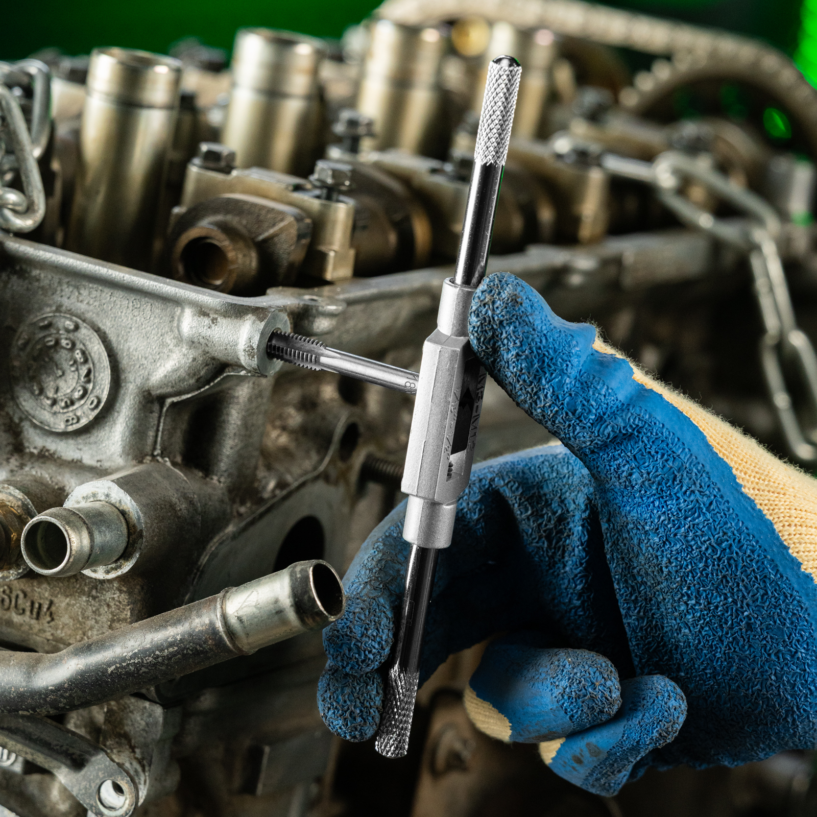 Набор метчиков М3-М12, 8 предметов Сибртех