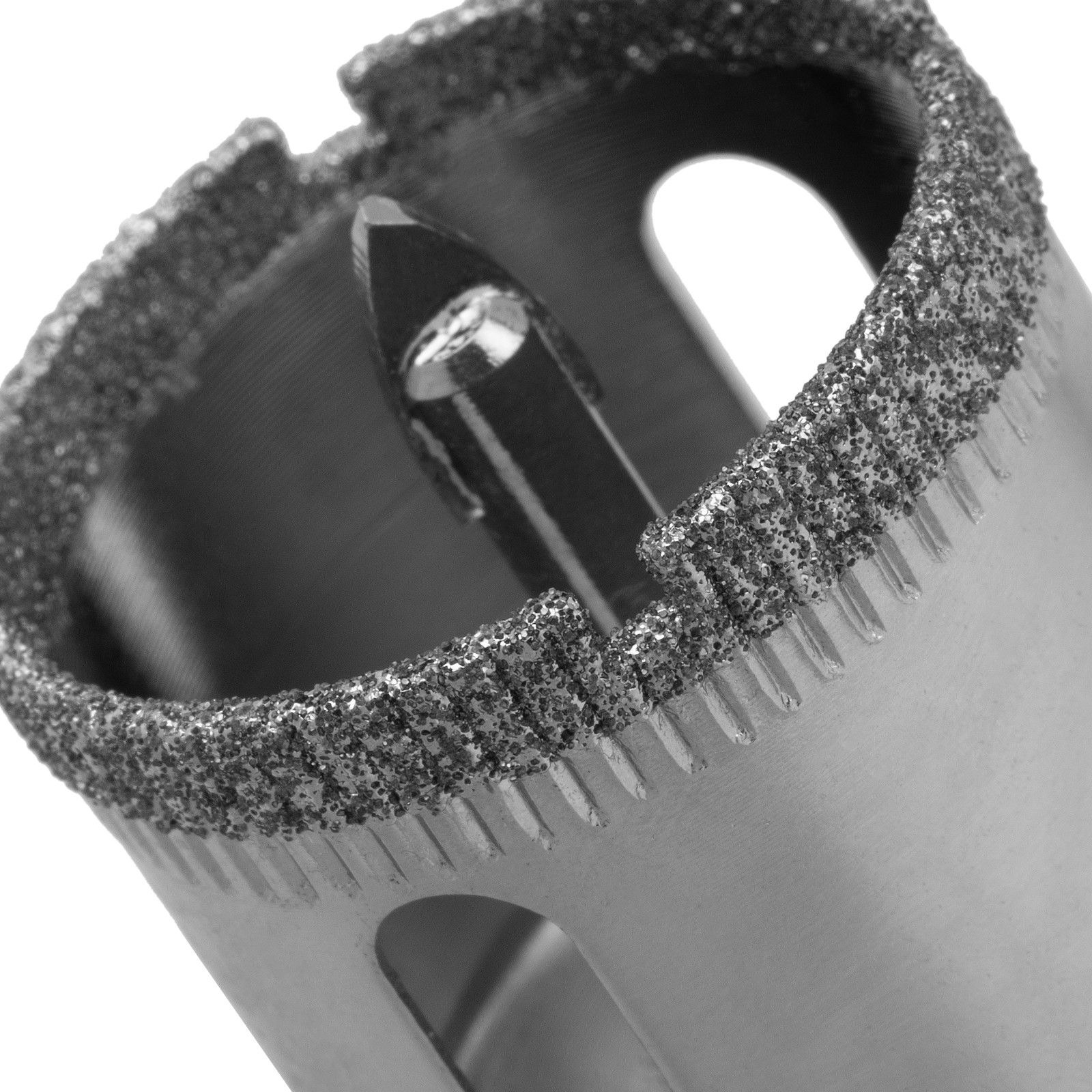 Сверло по керамической плитке и стеклу, 32 х 55 мм, шестигранный хвостовик, с центрующим сверлом Сибртех