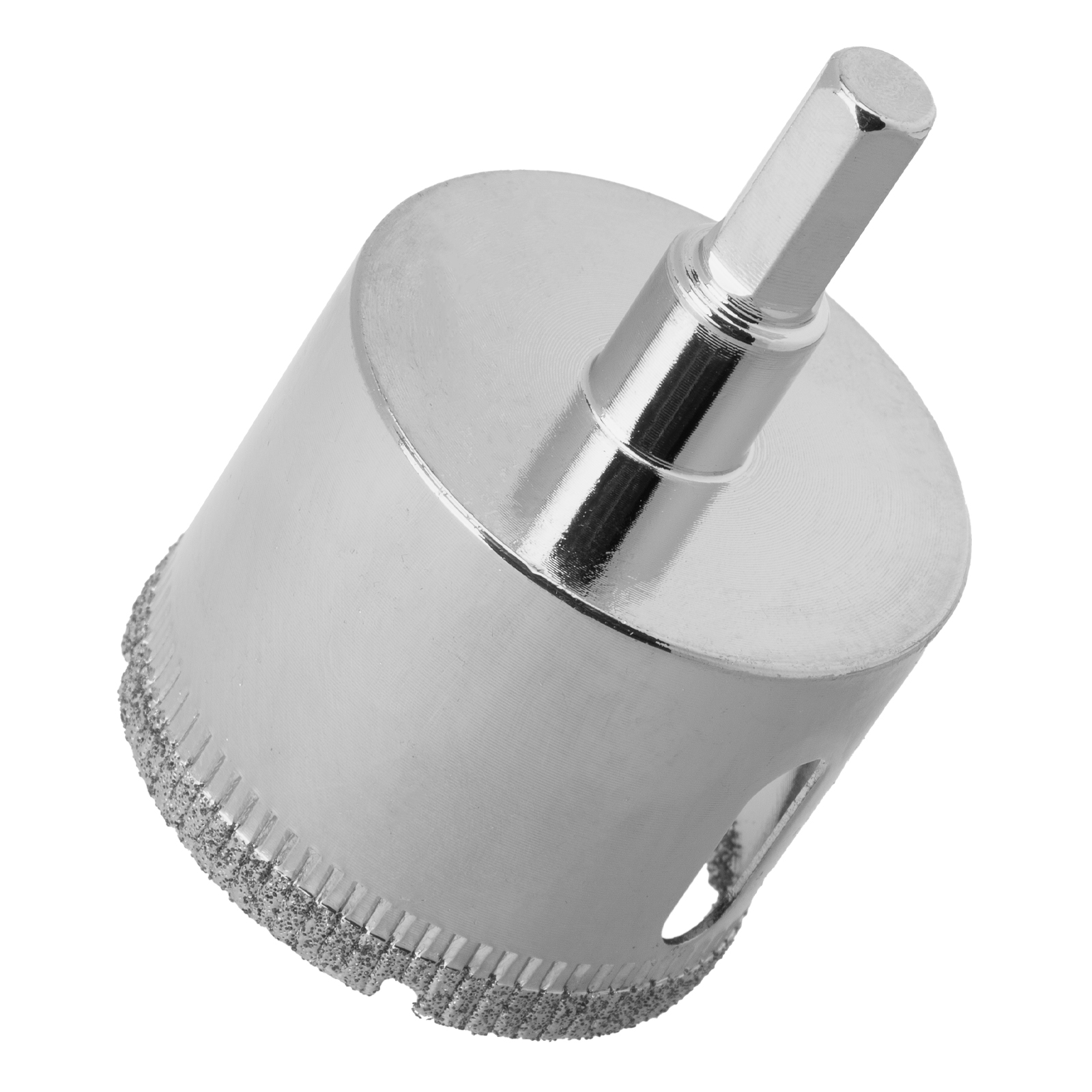 Сверло по керамической плитке и стеклу, 38 х 55 мм, шестигранный хвостовик, с центрующим сверлом Сибртех