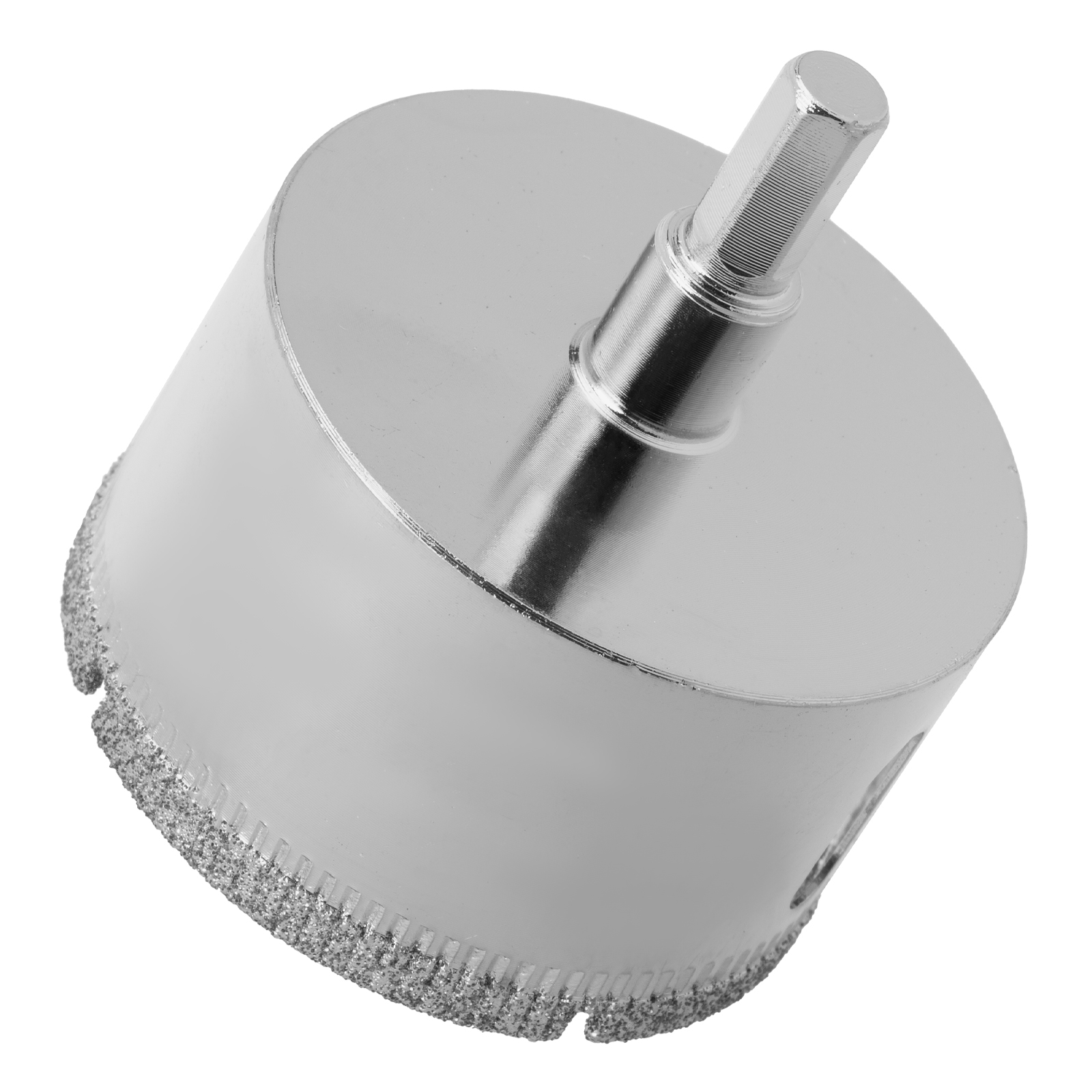 Сверло по керамической плитке и стеклу, 50 х 55 мм, шестигранный хвостовик, с центрующим сверлом Сибртех