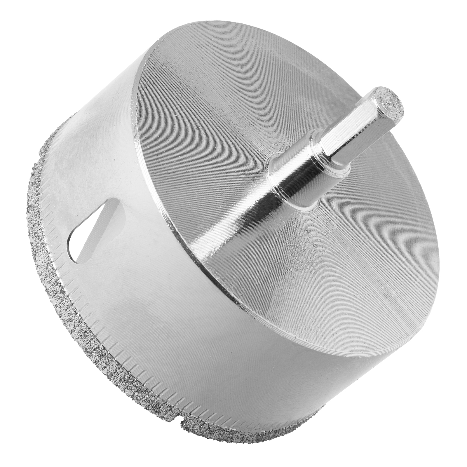 Сверло по керамической плитке и стеклу, 65 х 55 мм, шестигранный хвостовик, с центрующим сверлом Сибртех