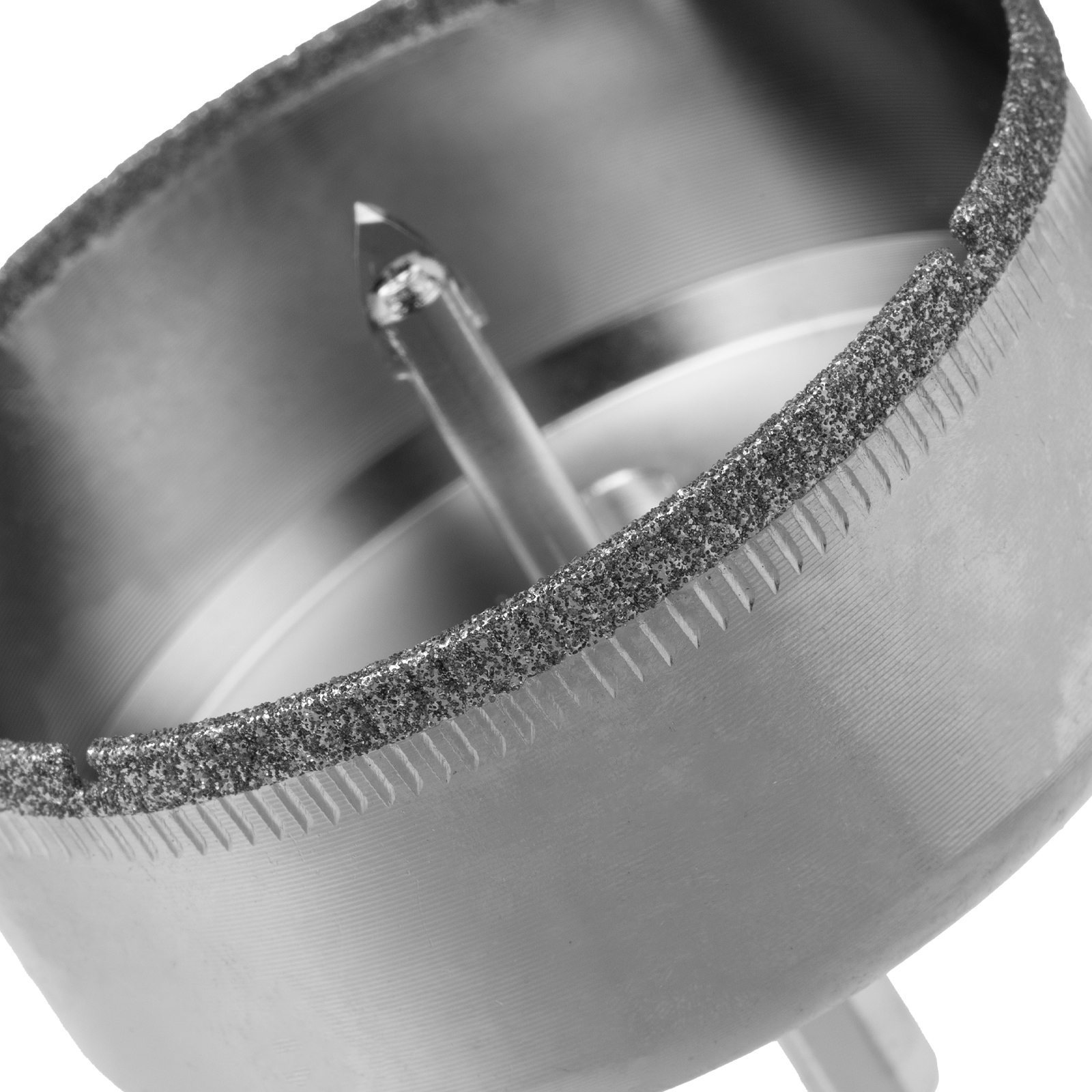 Сверло по керамической плитке и стеклу, 70 х 55 мм, шестигранный хвостовик, с центрующим сверлом Сибртех