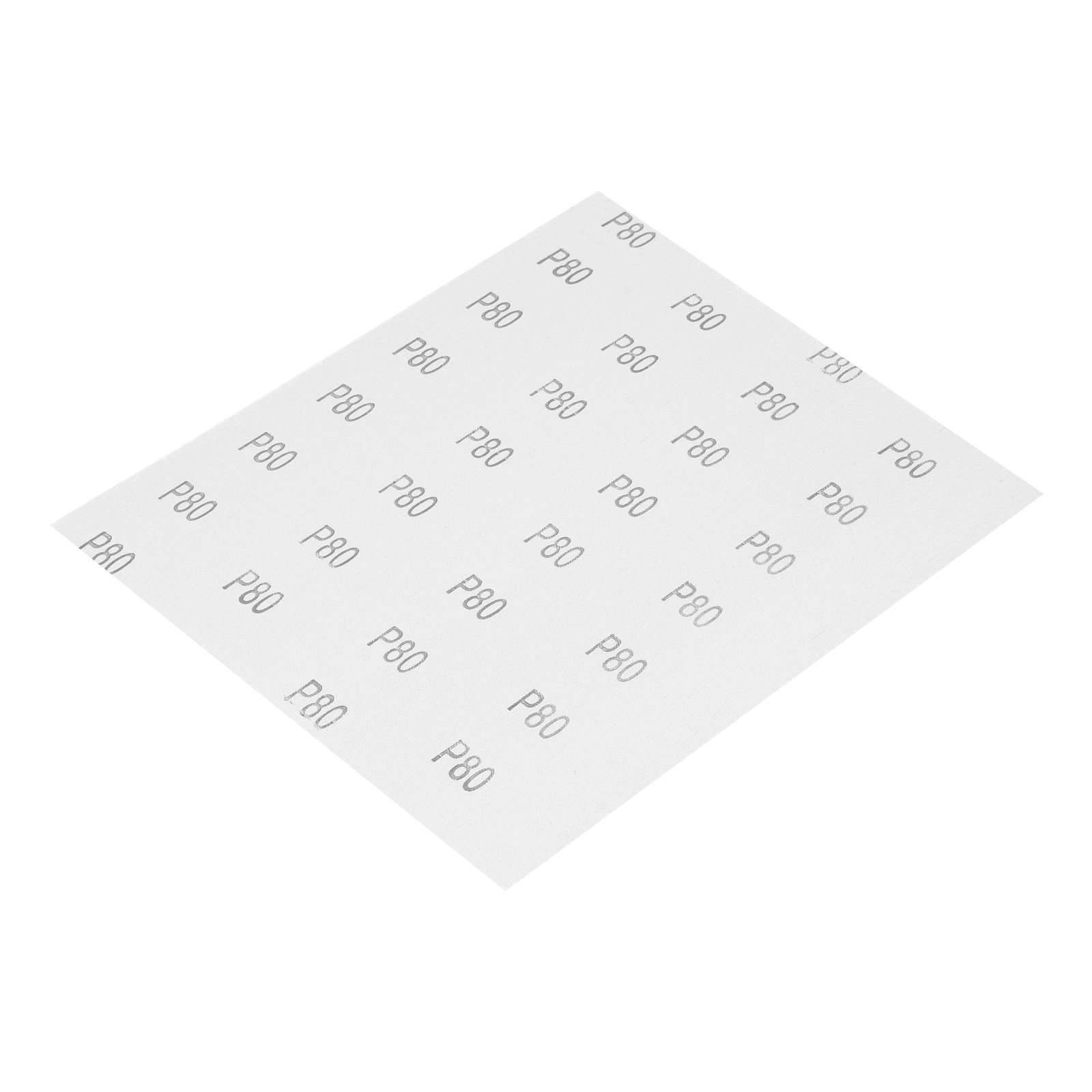 Шлифлист на тканевой основе, P 80, 230 х 280 мм, 10 шт, влагостойкий Сибртех