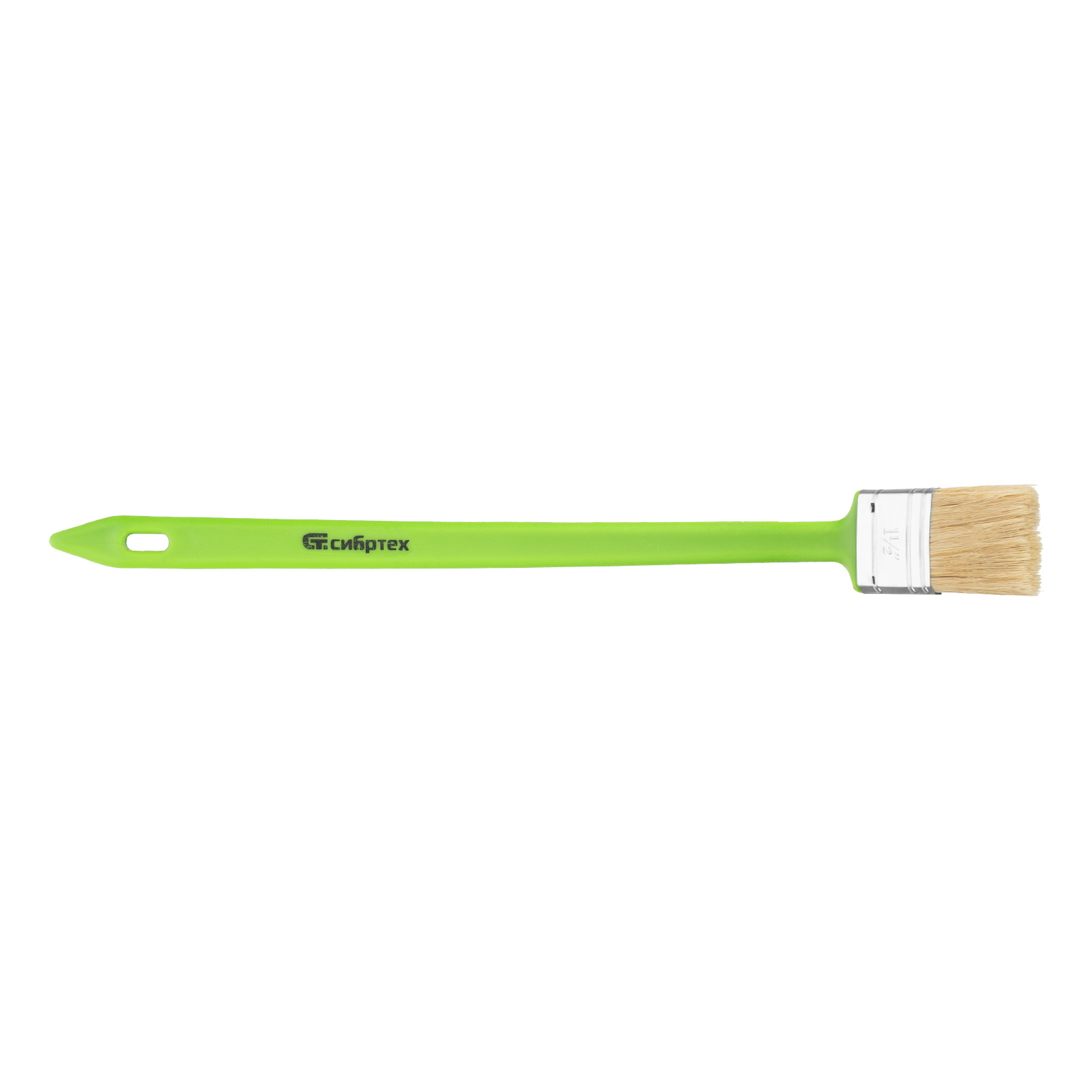 Кисть радиаторная 36 мм, натуральная щетина, пластиковая ручка Сибртех