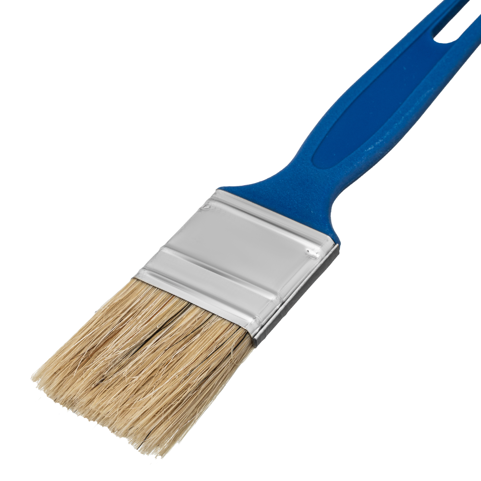 Кисть флейцевая "Эксперт", 35 х 6 мм, натуральная щетина, пластиковая ручка Сибртех