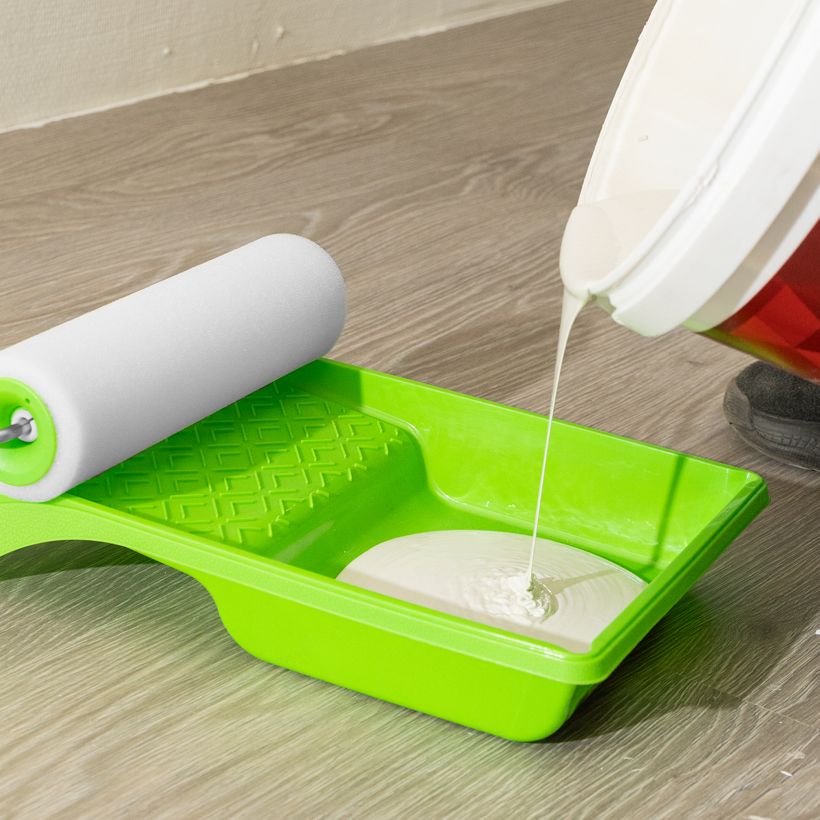 Кювета пластмассовая для валиков, 220 х 300 мм Сибртех