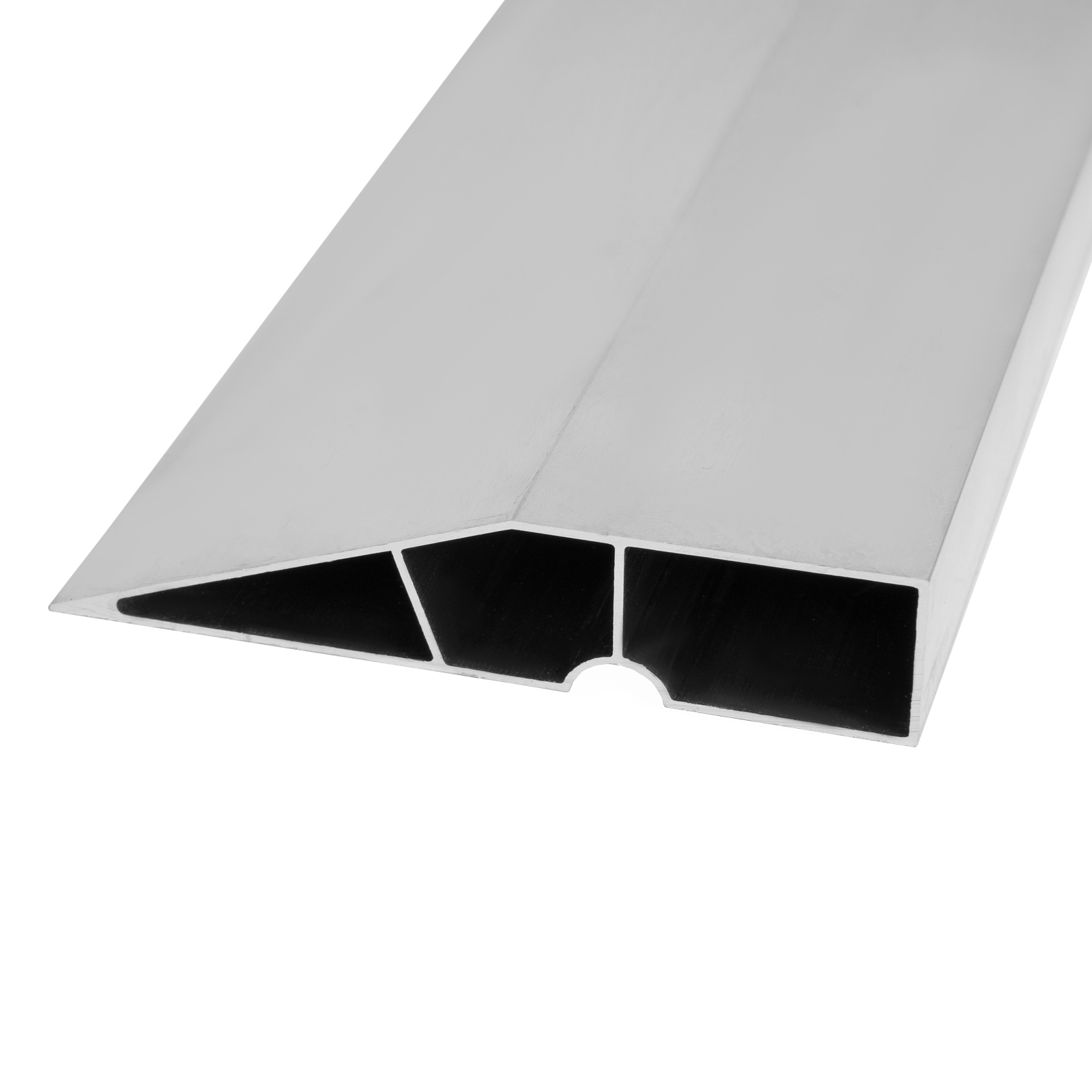 Правило алюминиевое "Трапеция", 2 ребра жесткости, L-1, 0 м Сибртех