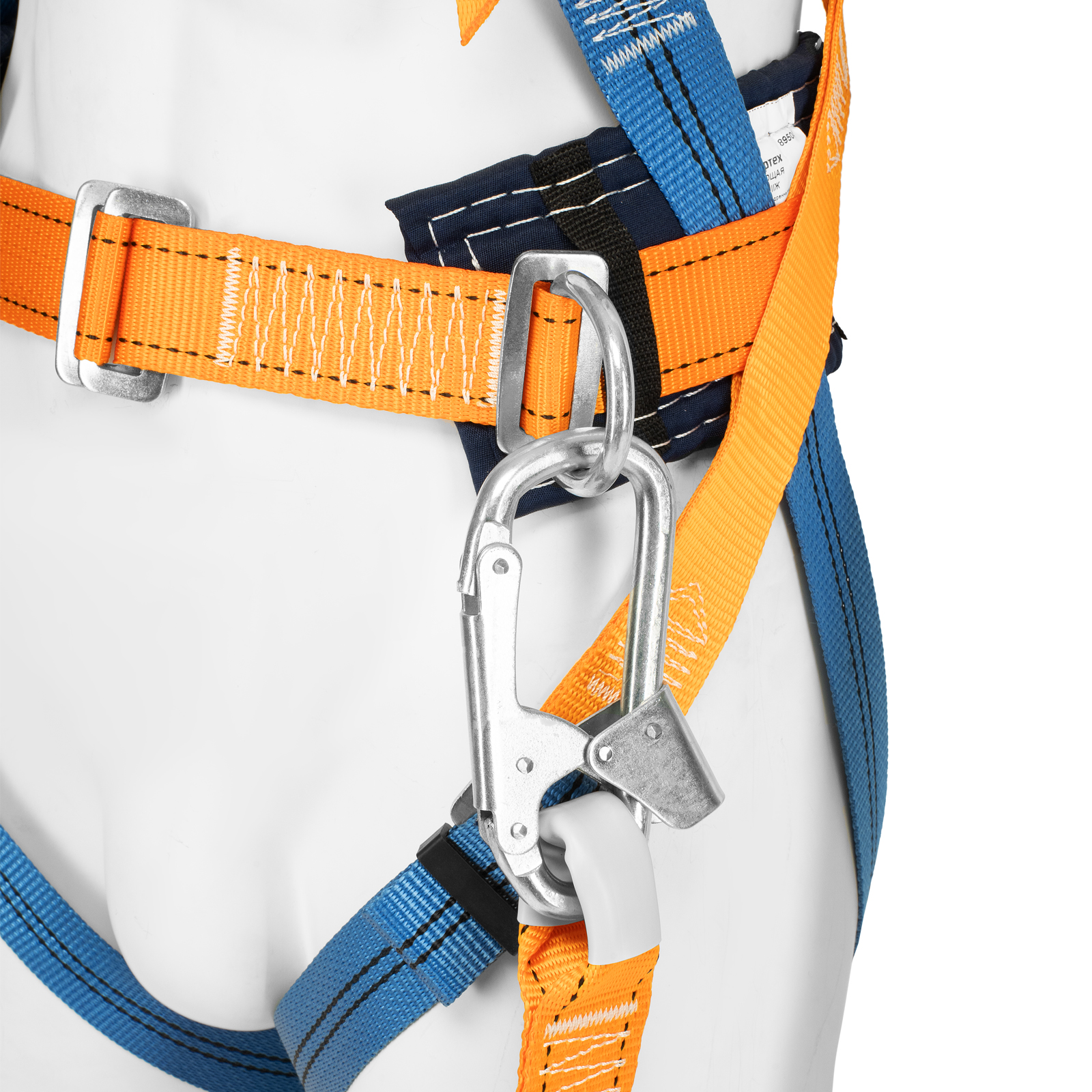 Удерживающая привязь УП IIЖ,с наплечными и набедренными лямками,А-строп из синтетической ленты Сибртех