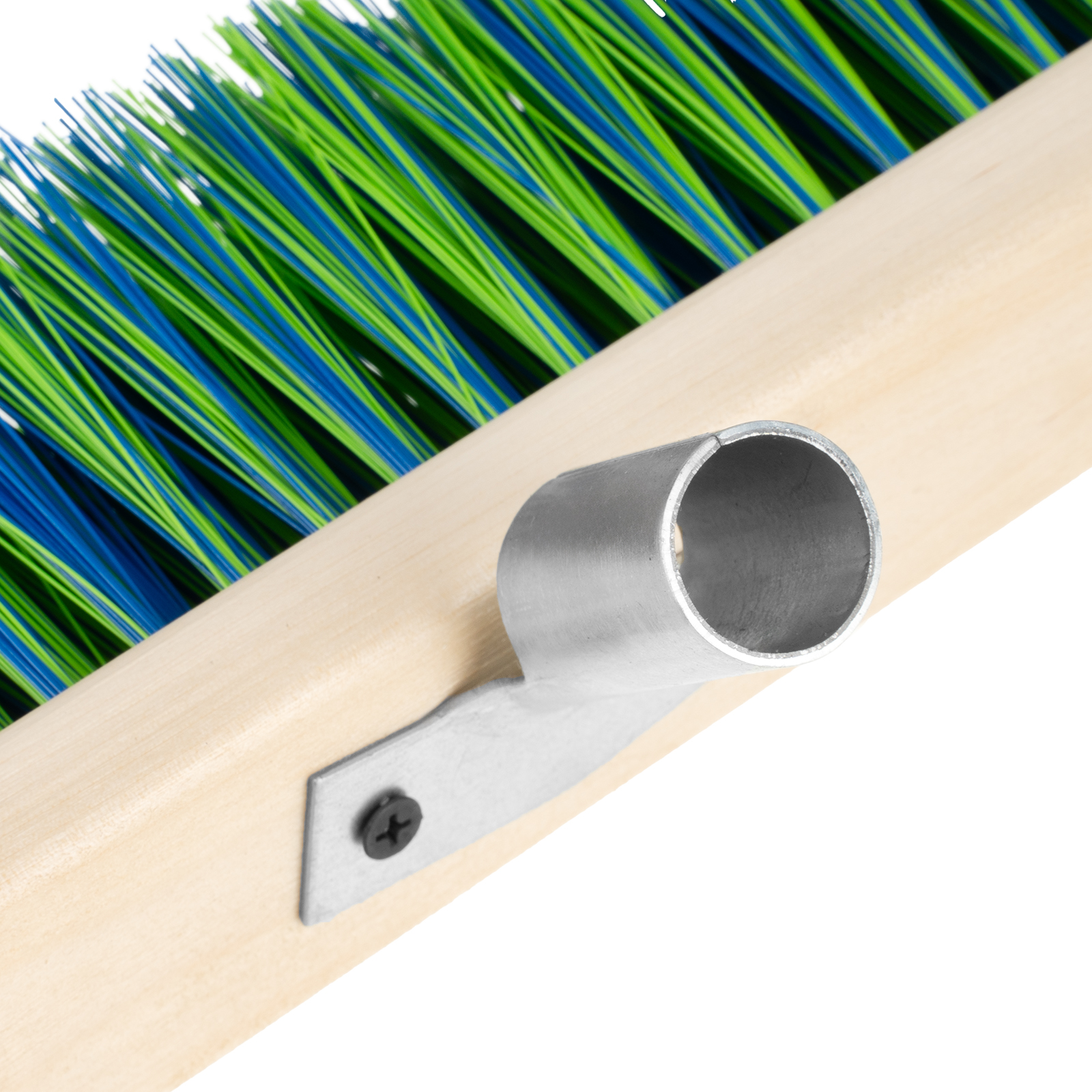 Щетка профессиональная для пола 400 мм, шестирядная, длинная щетина, железная тулейка , без черенка Сибртех