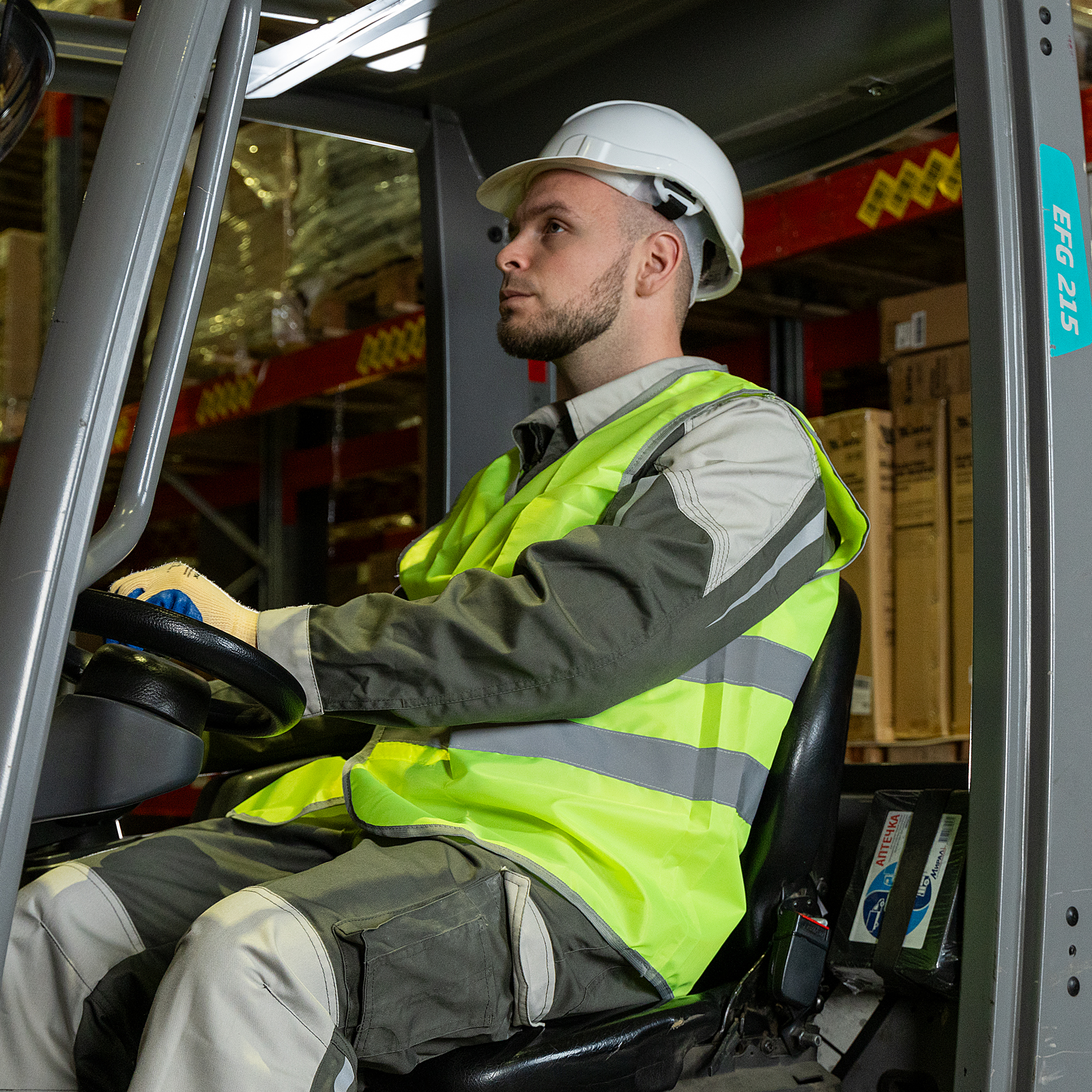 Жилет сигнальный, желтый, размер XL Сибртех