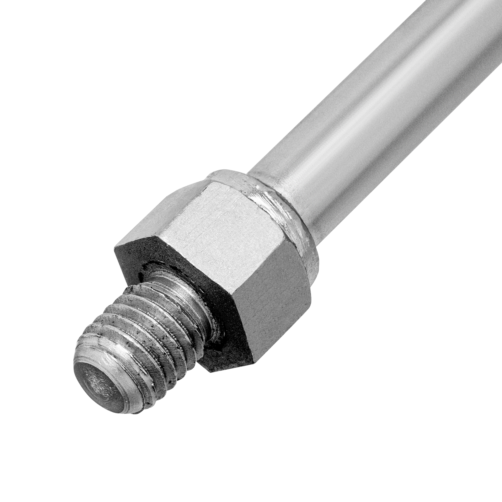 Насадка для миксера, для тяжелых растворов, 140 х 590 мм, оцинкованная, хвостовик резьба М14 Сибртех