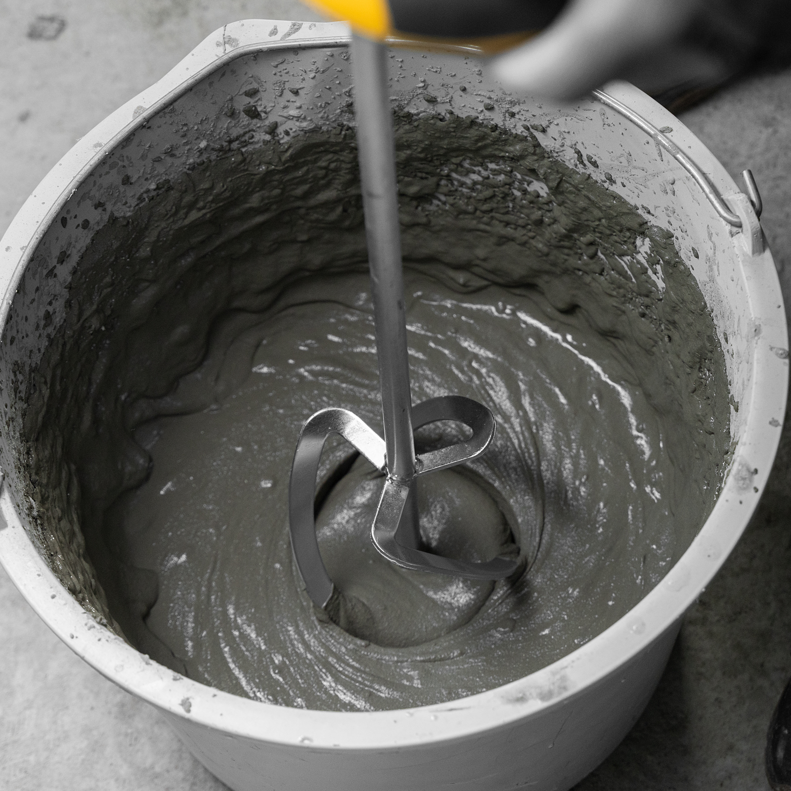 Насадка для миксера, для легких растворов, 120 х 590 мм, оцинкованная, хвостовик резьба М14 Сибртех