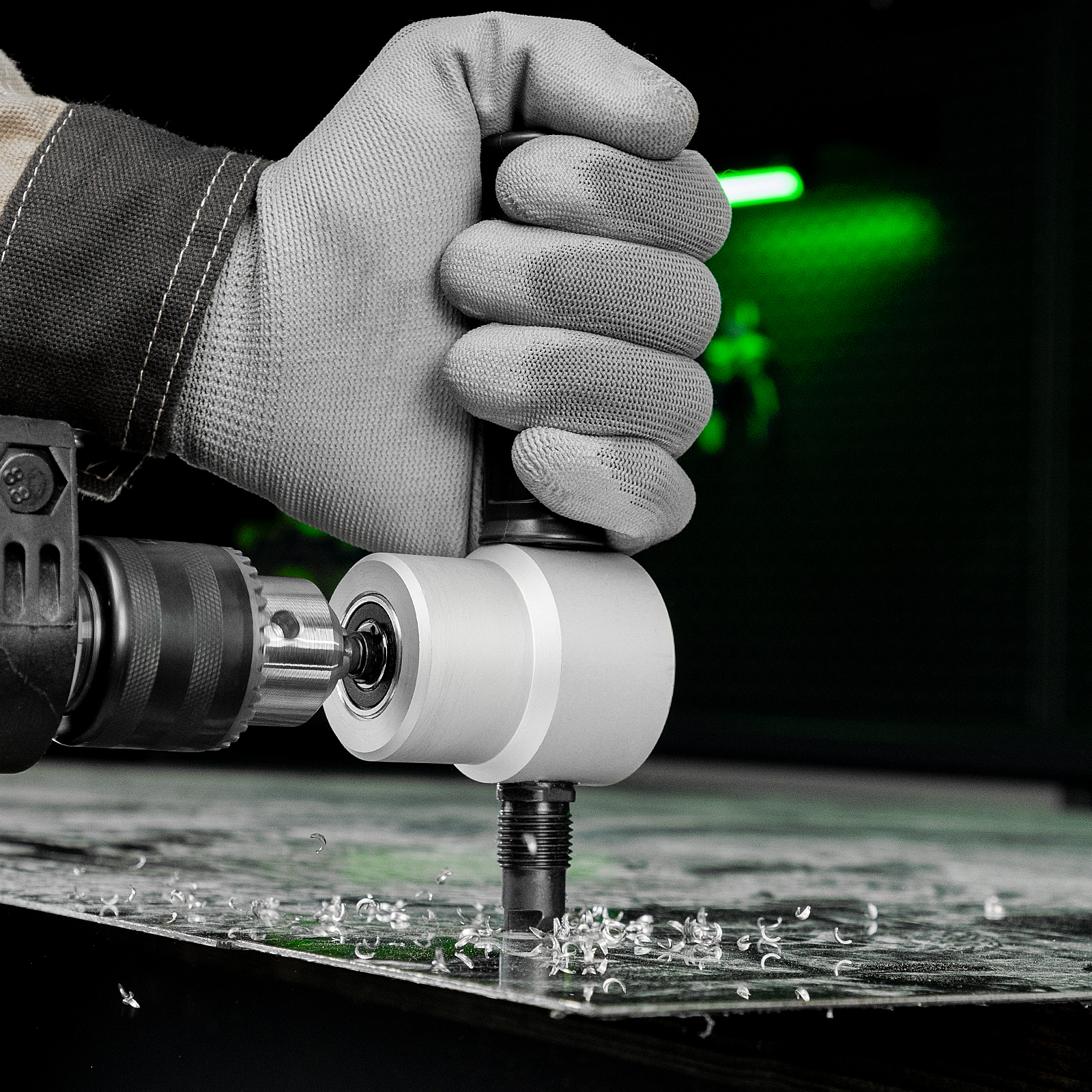 Насадка на дрель для резки листового металла до 1.8 мм Сибртех