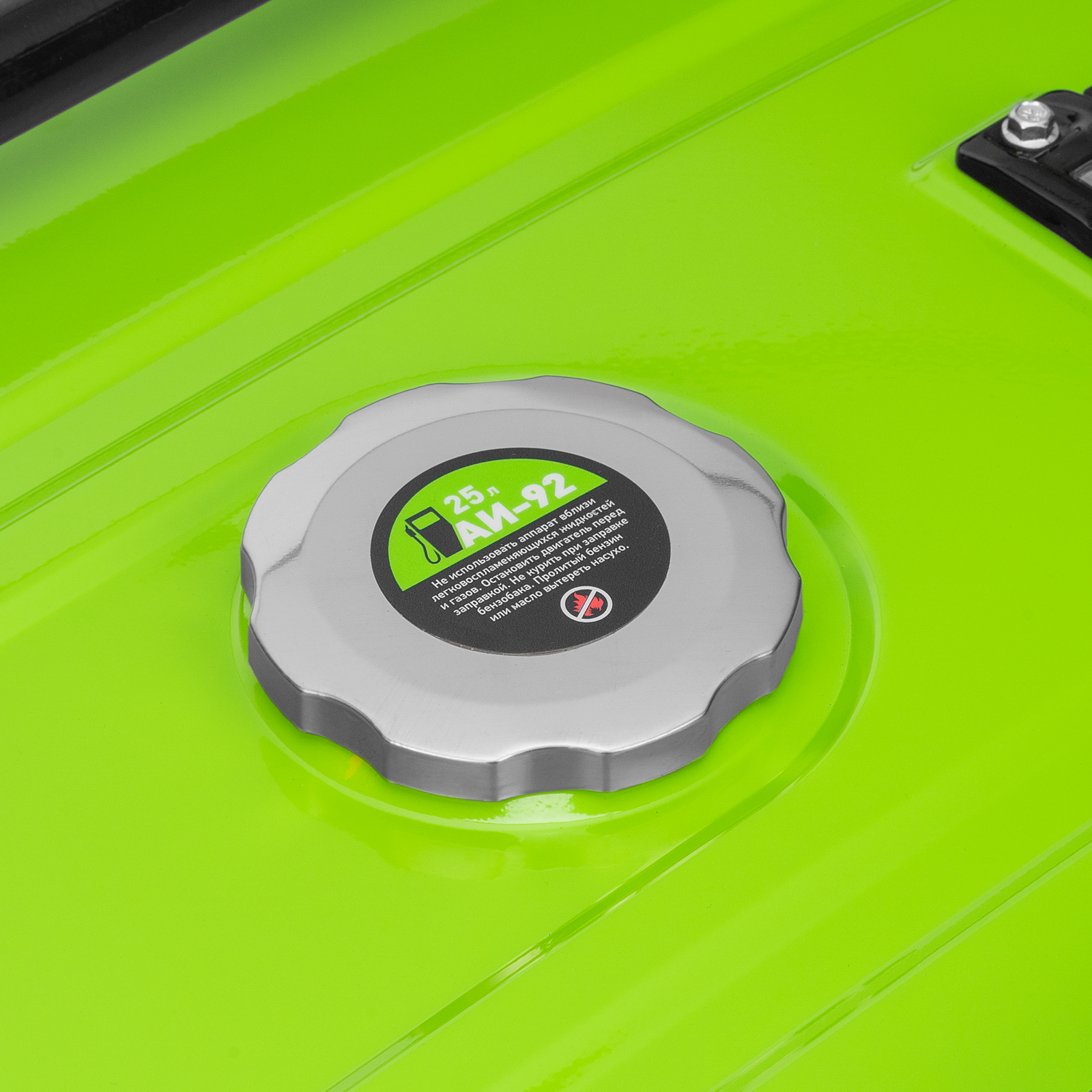 Генератор бензиновый БС-8000Э, 6,6 кВт, 230В, четырехтактный, 25 л, электростартер Сибртех