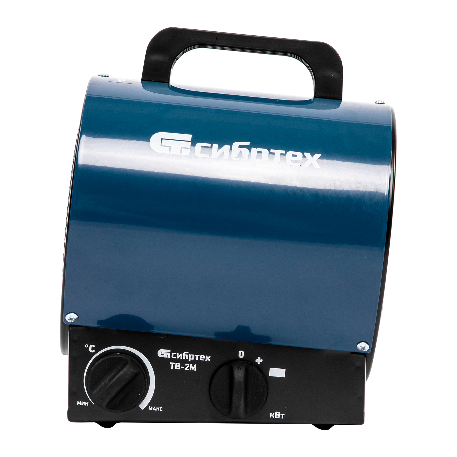 Тепловая пушка ТВ-2М (тепловентилятор) 230 В, 2 режима: вентилятор / 2000 Вт Сибртех