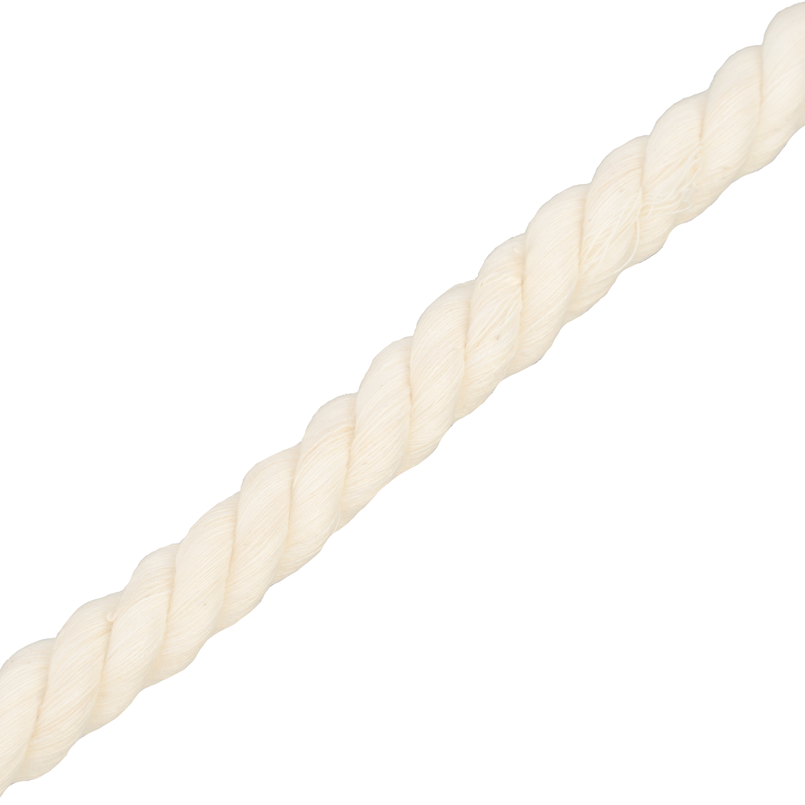 Веревка х/б, D 10 мм, L 11 м, крученая, 211 кгс Сибртех