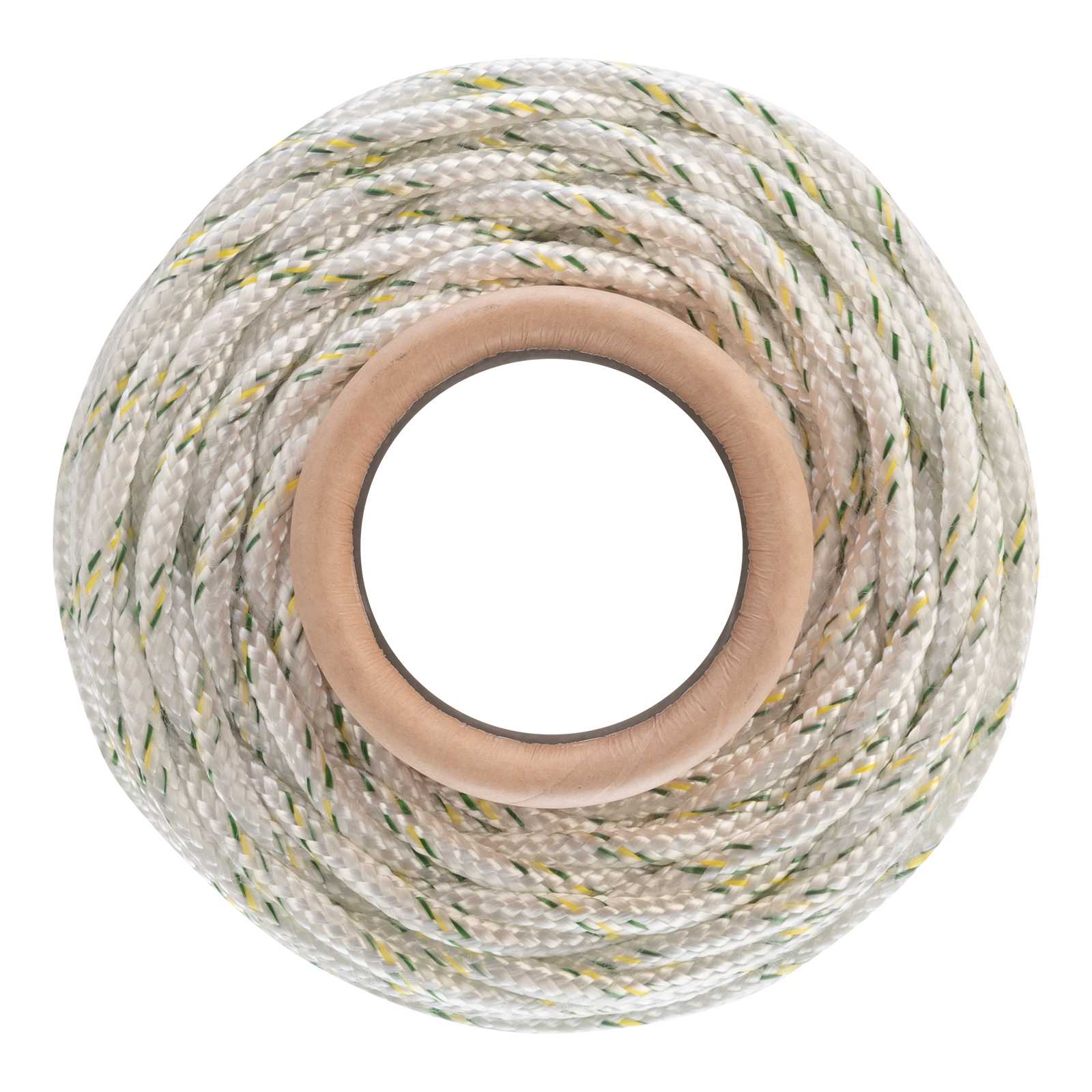 Фал плетеный капроновый с сердечником, 6 мм, L 100 м, 16-прядный, Сибртех