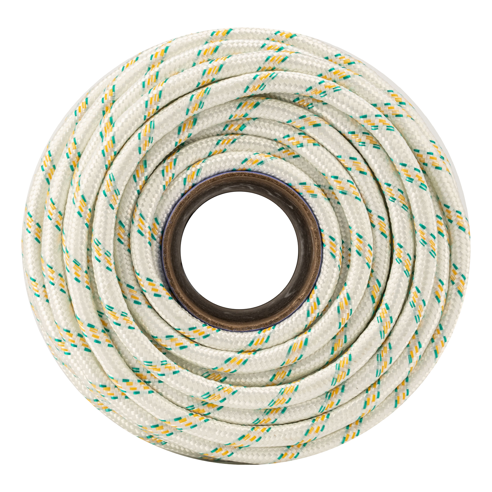 Фал плетеный капроновый с сердечником, 10 мм, L 100 м, 24-прядный, Сибртех