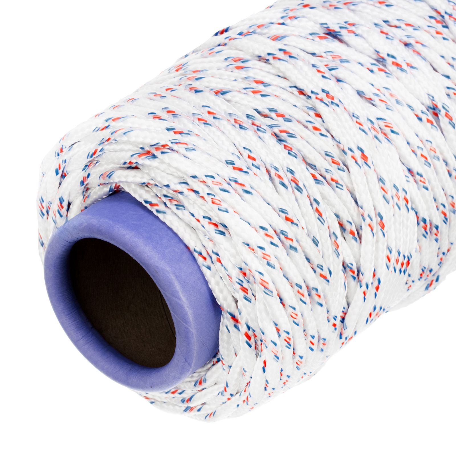 Фал плетеный полипропиленовый с сердечником, 6 мм, L100 м, 16-прядный, Сибртех