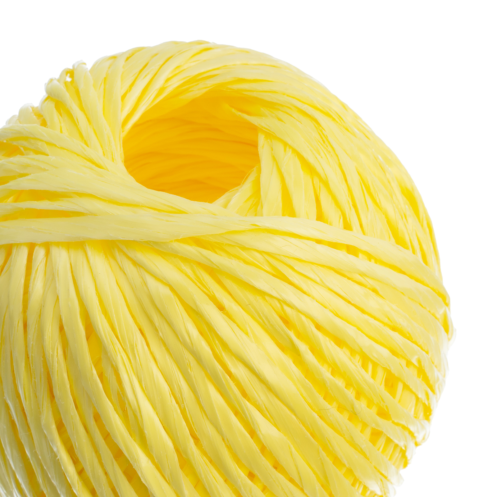 Шпагат полипропиленовый желтый, 1.7 мм, L 60 м, Сибртех