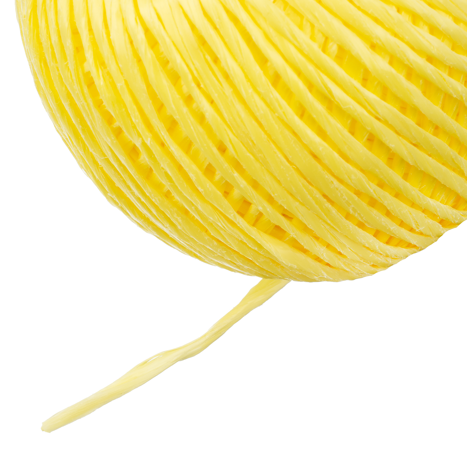 Шпагат полипропиленовый желтый, 1.7 мм, L 110 м, Сибртех