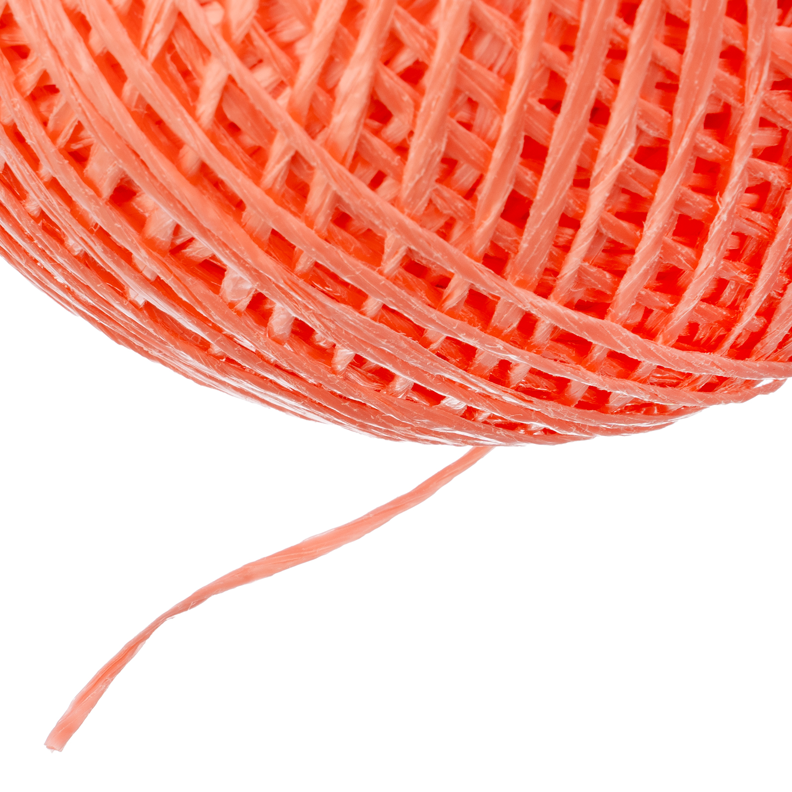 Шпагат полипропиленовый красный, 1.7 мм, L 400 м, Сибртех