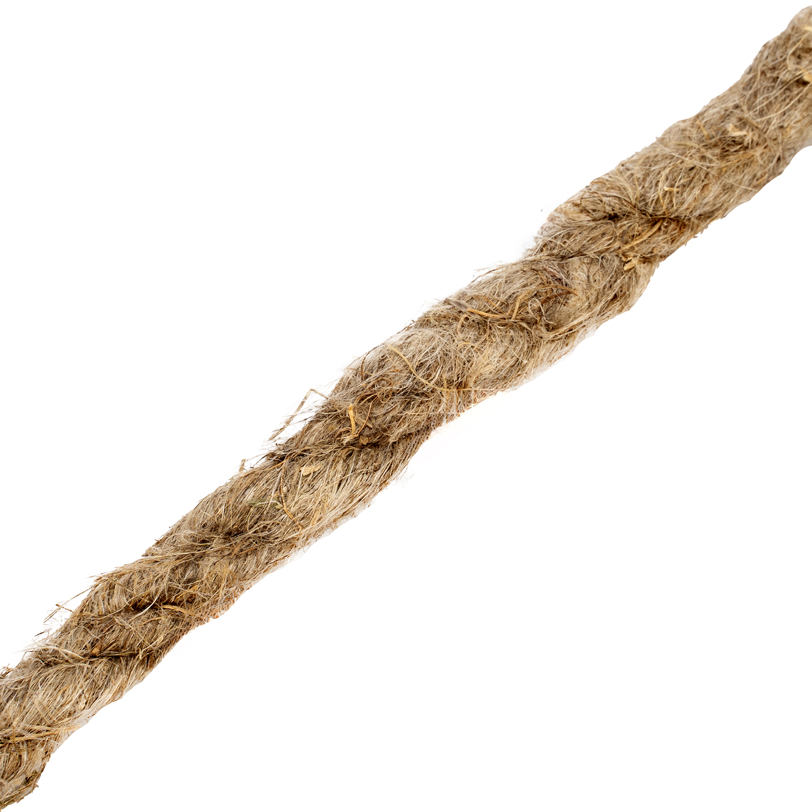 Веревка льнопеньковая, D 10 мм, L 6 м, крученая Сибртех