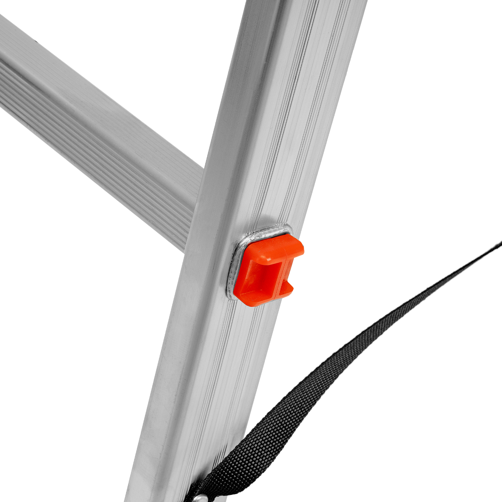 Лестница, 2 х 10 ступеней, алюминиевая, двухсекционная, Сибртех