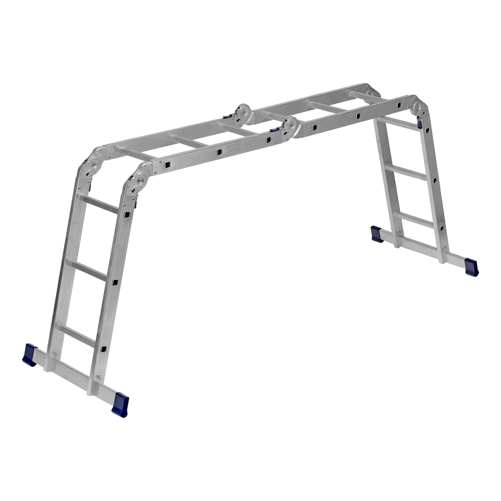 Лестница шарнирная алюминиевая, 4 х 3 ступени, Сибртех