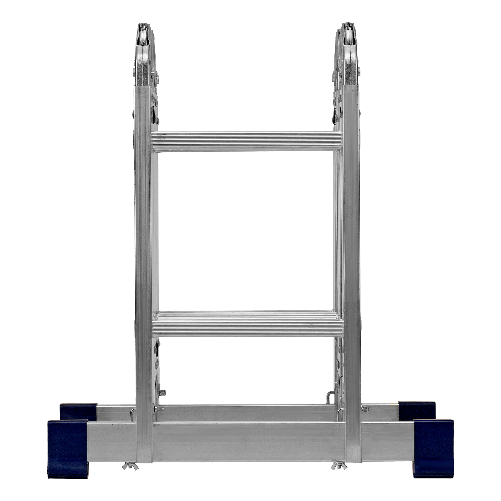 Лестница шарнирная алюминиевая, 4 х 2 ступени, Сибртех