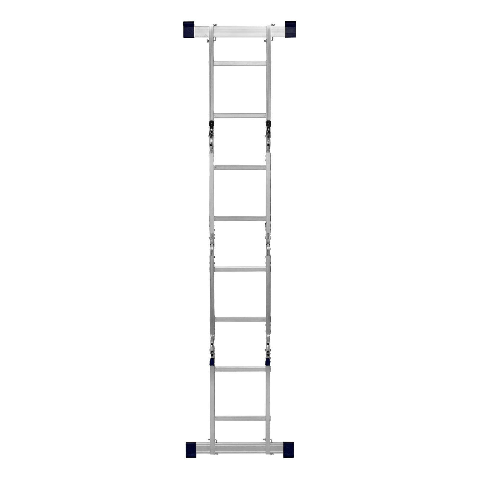 Лестница шарнирная алюминиевая, 4 х 2 ступени, Сибртех