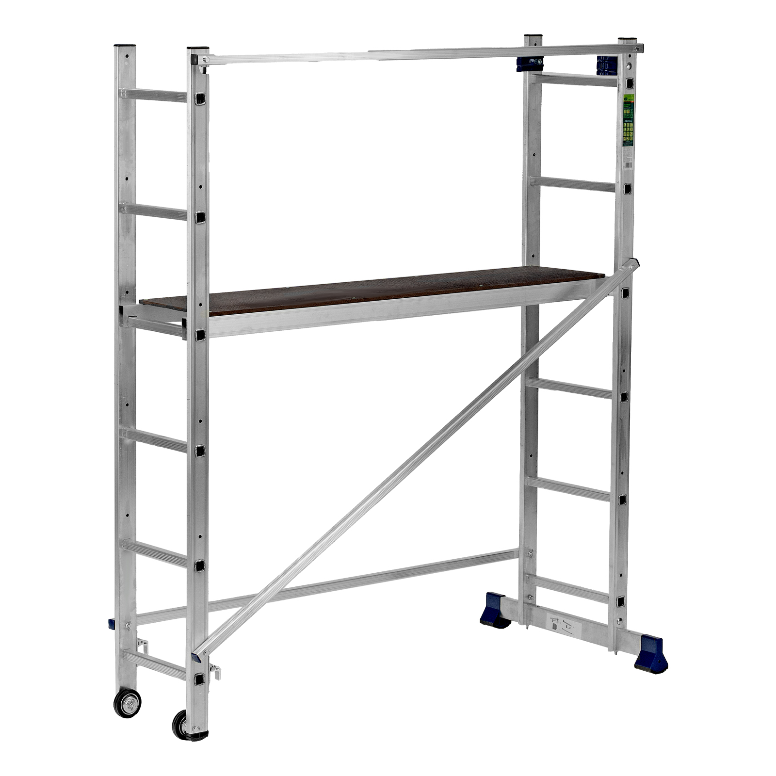 Алюминиевая лестница помост 3 В 1 (арт. в серт.: 1415206)